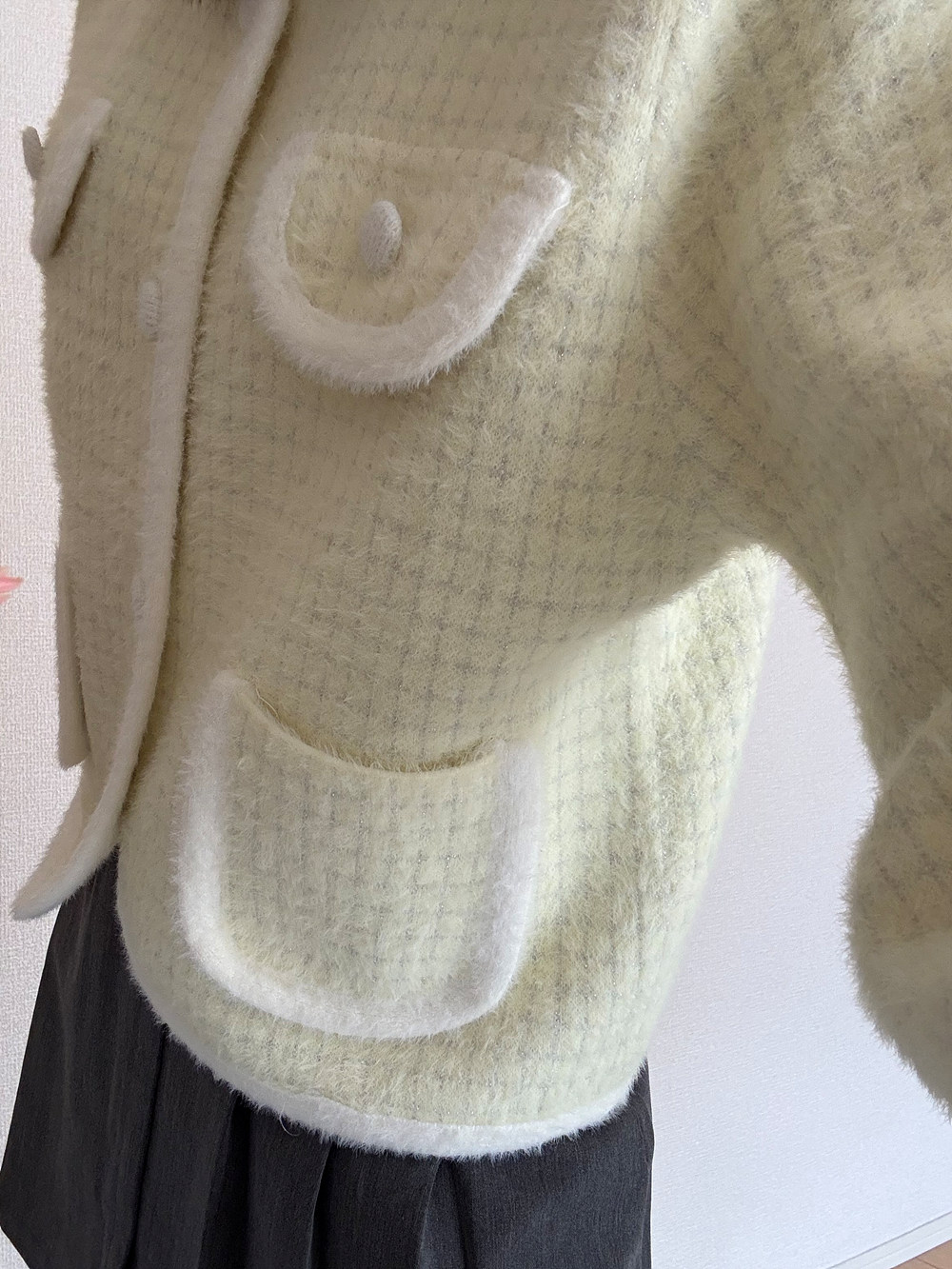 ツイード調ニットカーディガン | 詳細画像13