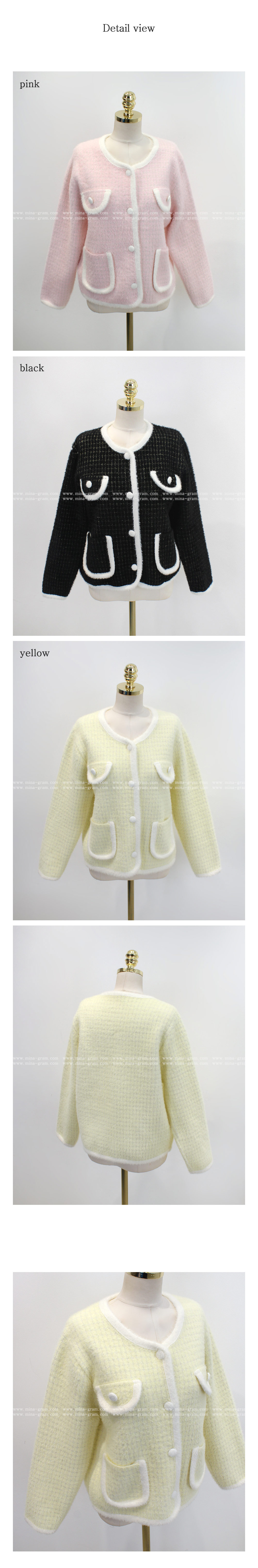 ツイード調ニットカーディガン | 詳細画像19