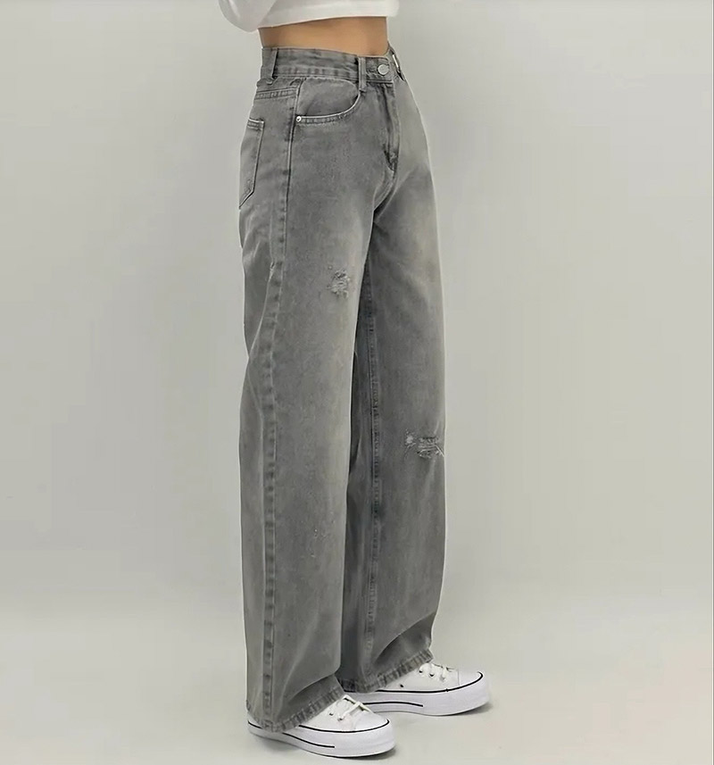 ダメージストレートデニムパンツ | 詳細画像8