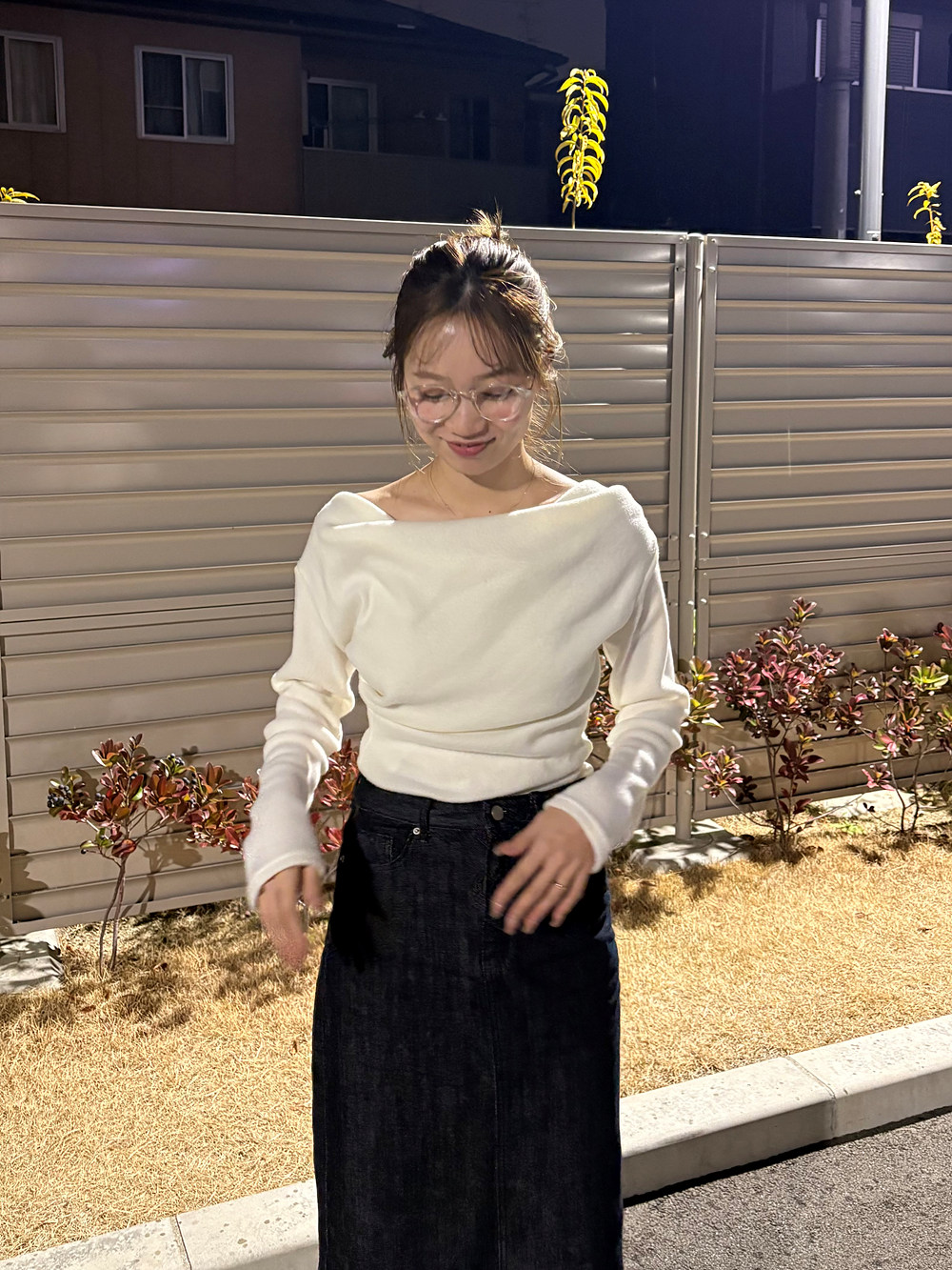 2WAY起毛ドレープ長袖Tシャツ | 詳細画像2