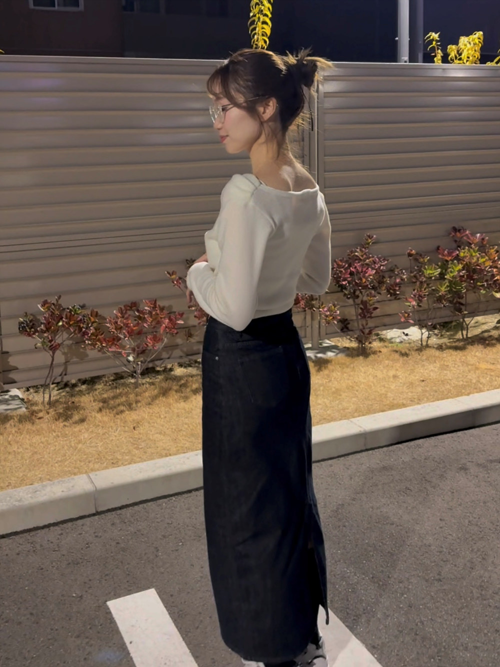 2WAY起毛ドレープ長袖Tシャツ | 詳細画像3