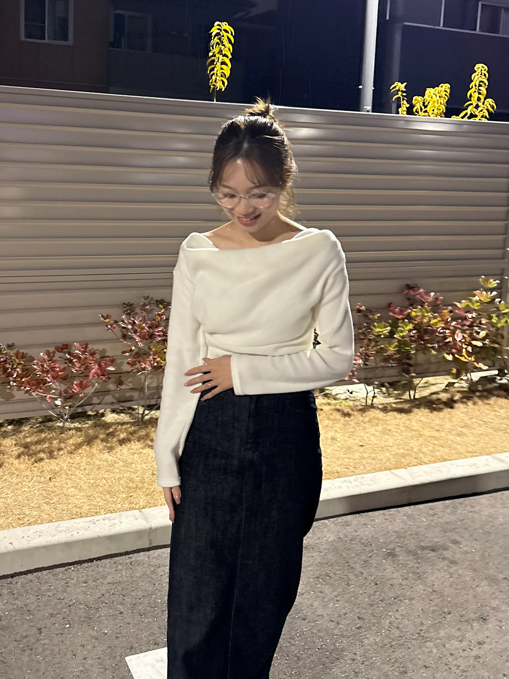 2WAY起毛ドレープ長袖Tシャツ | 詳細画像6