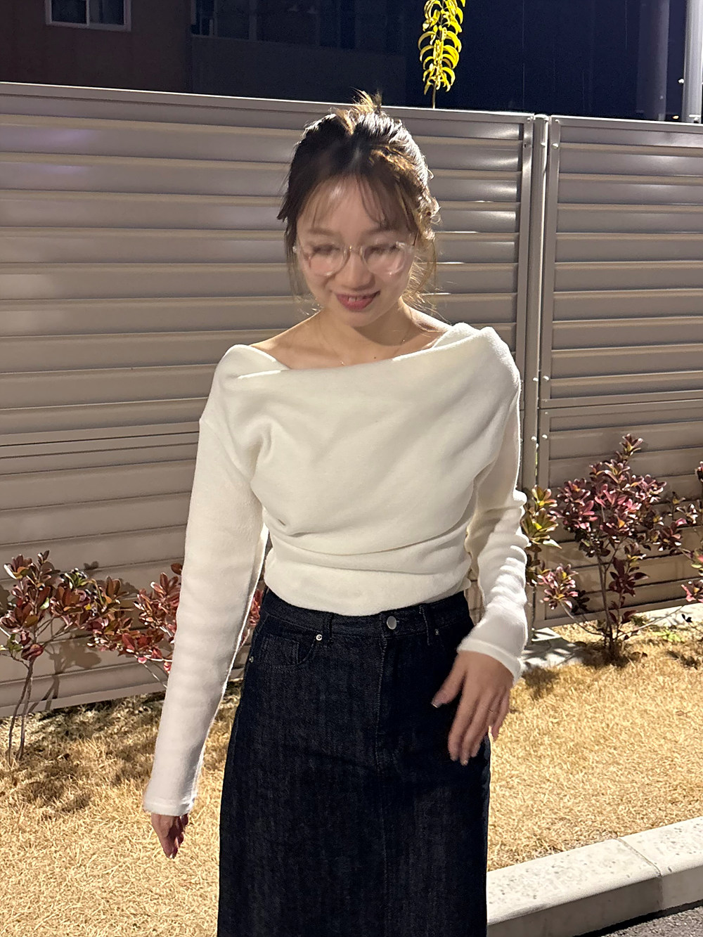 2WAY起毛ドレープ長袖Tシャツ | 詳細画像9