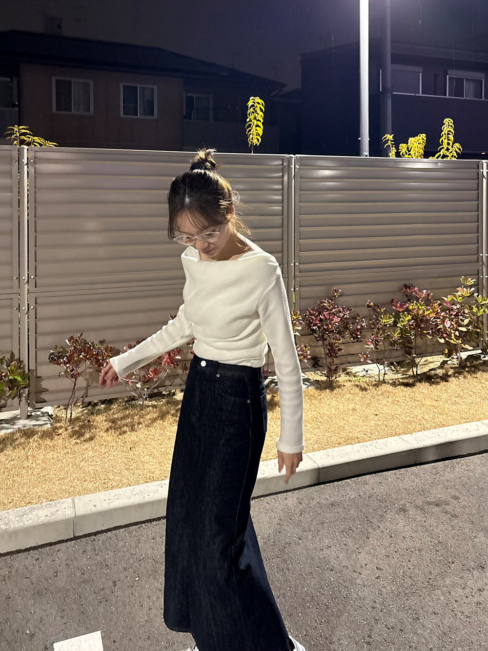 2WAY起毛ドレープ長袖Tシャツ | 詳細画像10