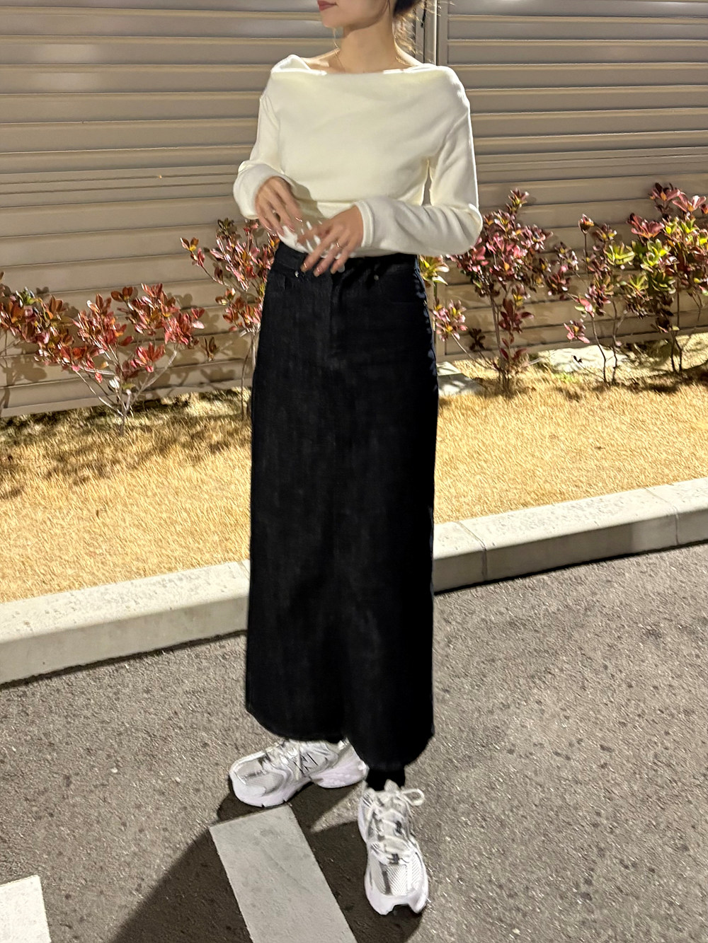 2WAY起毛ドレープ長袖Tシャツ | 詳細画像11