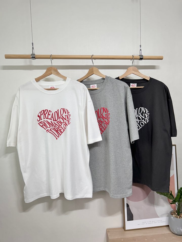 ハートレタリングボクシーTシャツ | 詳細画像11