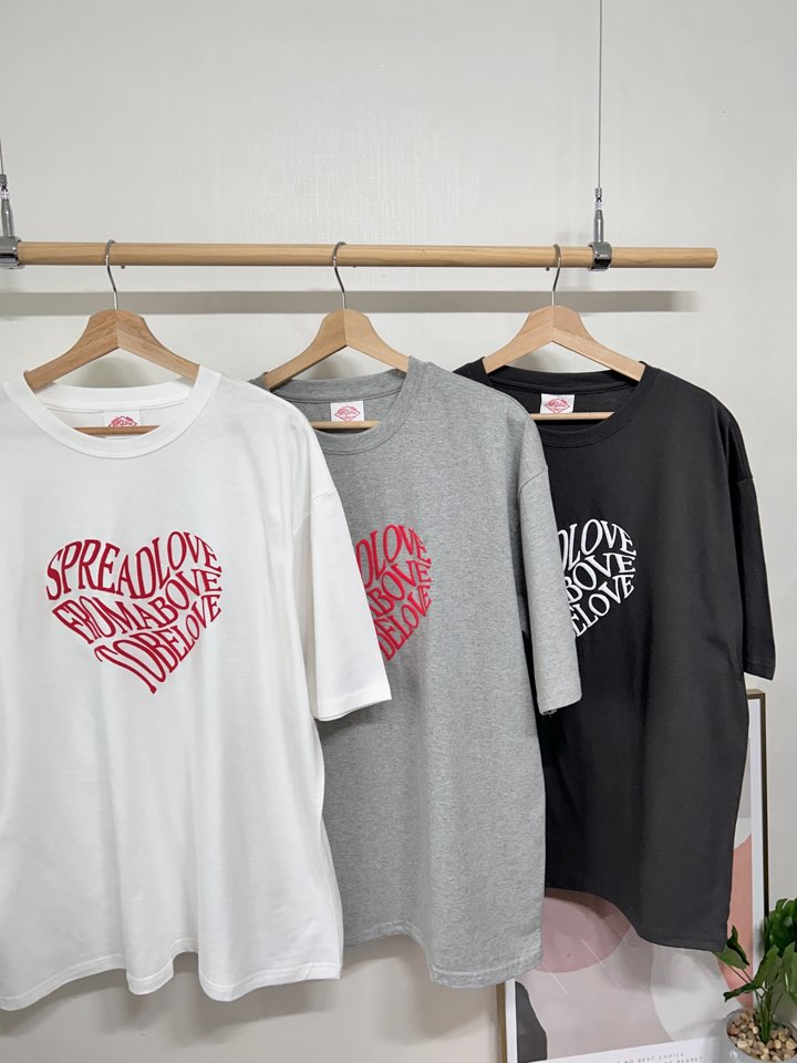 ハートレタリングボクシーTシャツ | 詳細画像12