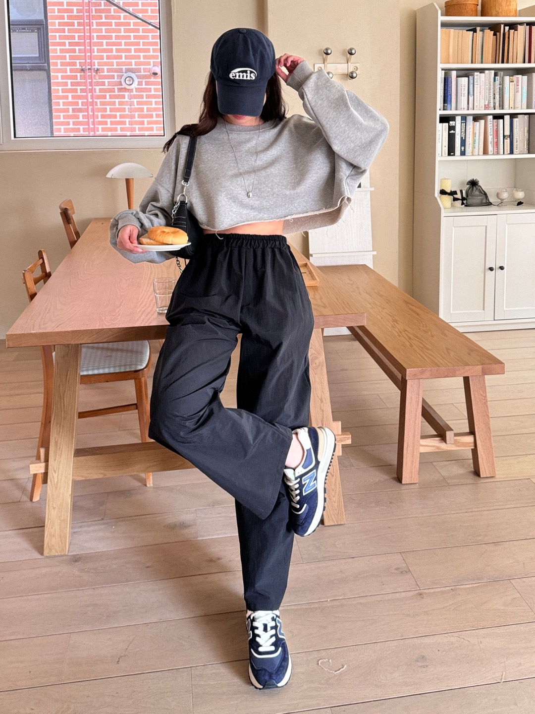 ウエストゴムサイドポケットワイドパンツ | 詳細画像3