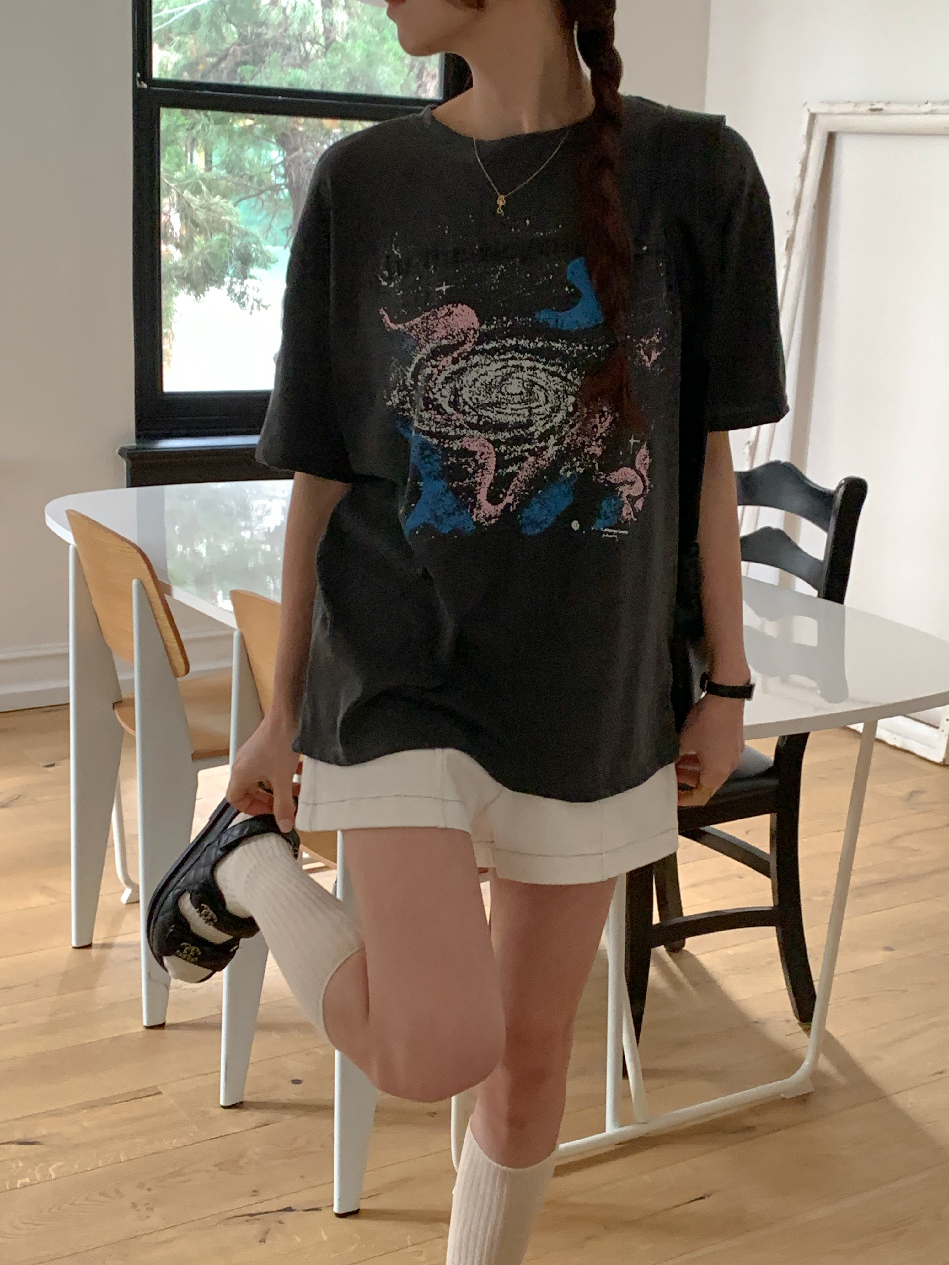 Beginningプリント半袖Tシャツ | 詳細画像3