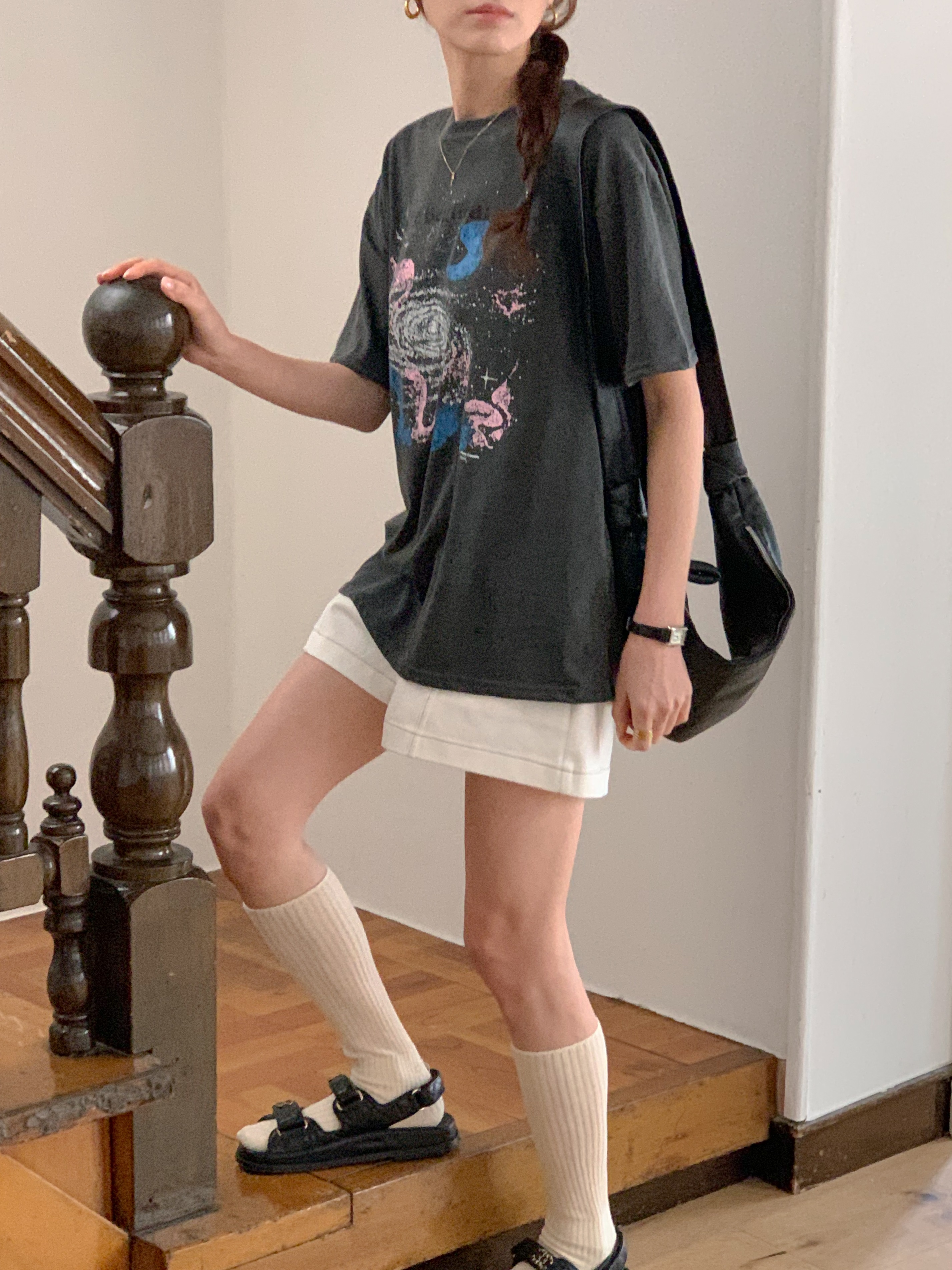 Beginningプリント半袖Tシャツ | 詳細画像6