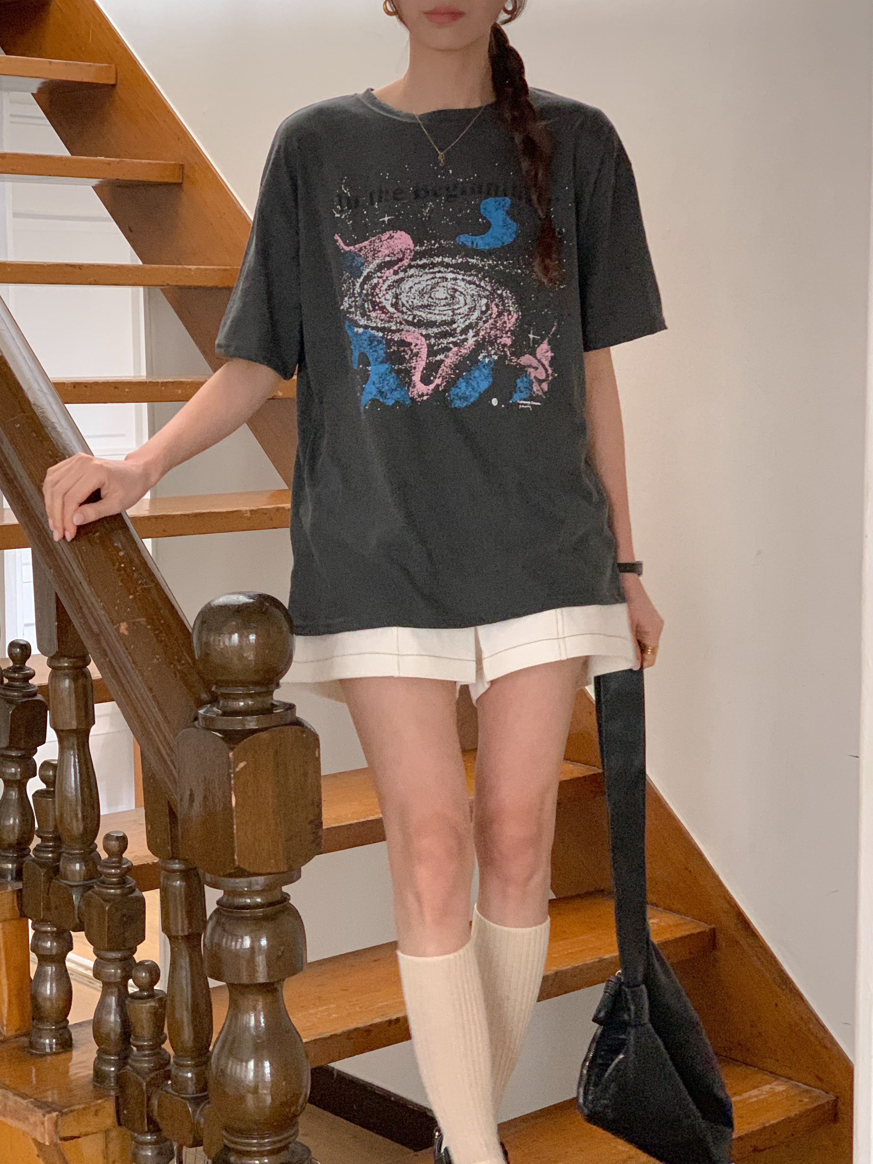 Beginningプリント半袖Tシャツ | 詳細画像8