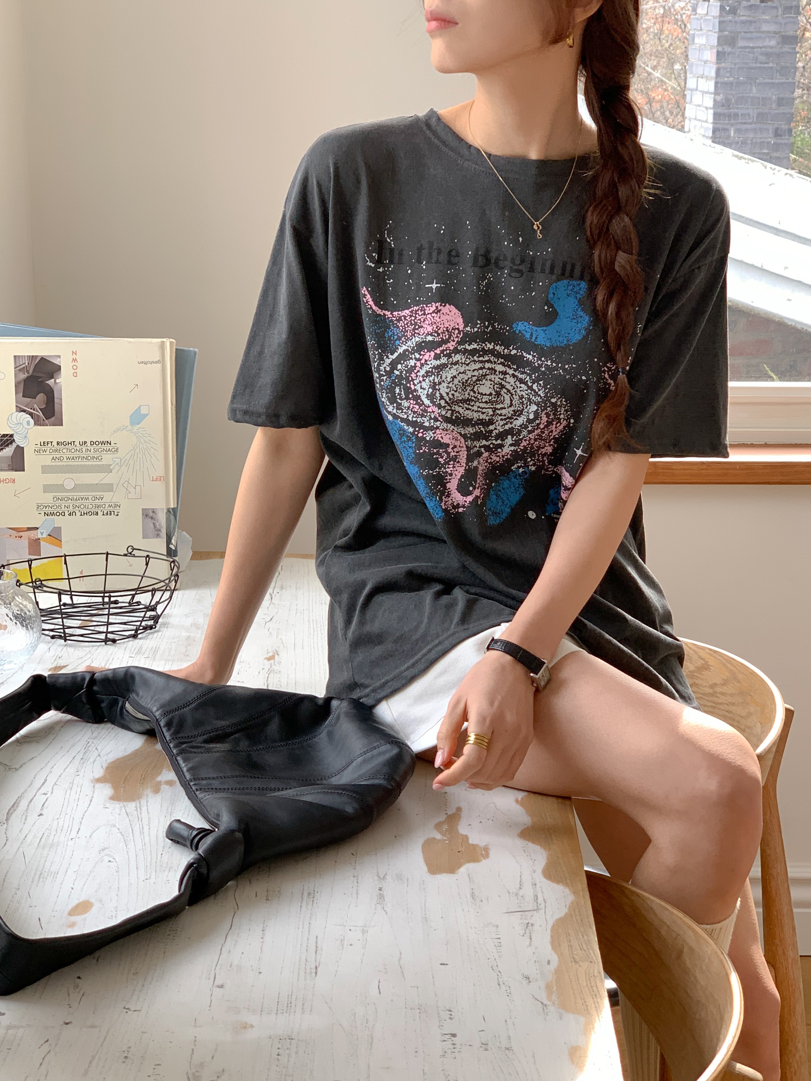 Beginningプリント半袖Tシャツ | 詳細画像12