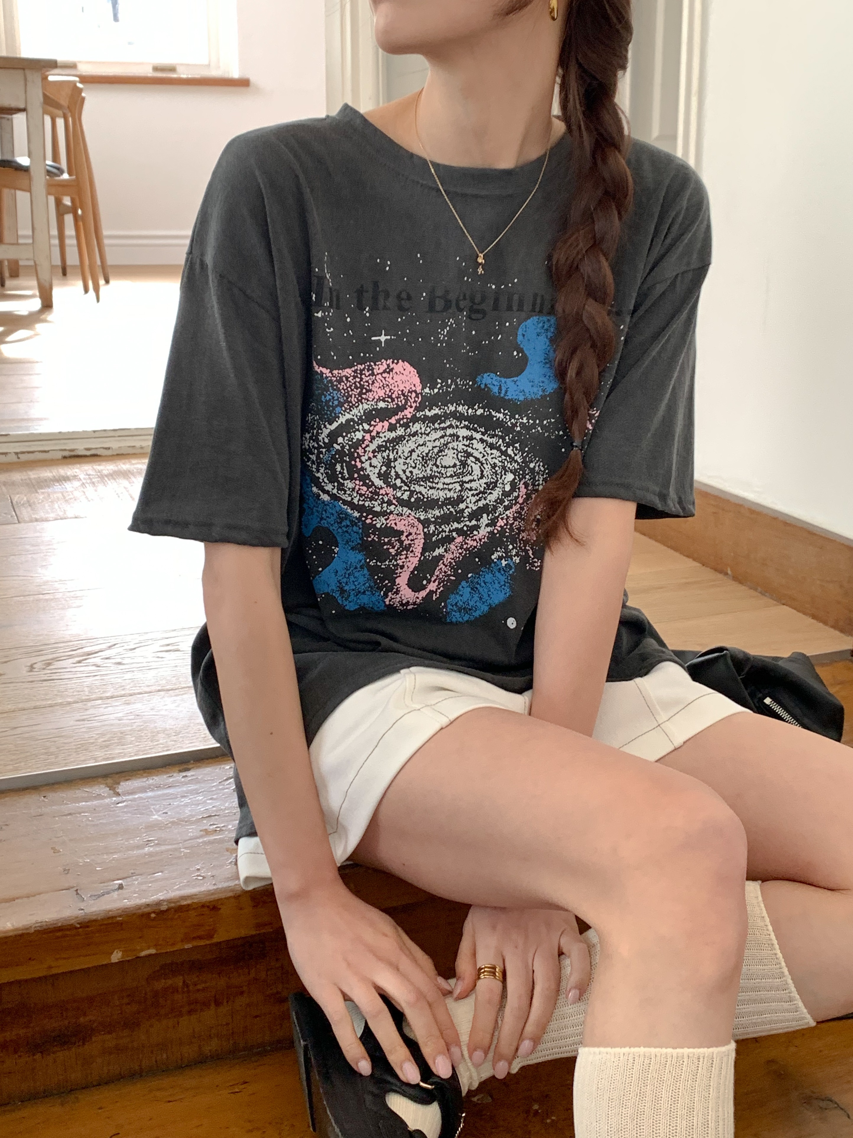 Beginningプリント半袖Tシャツ | 詳細画像13