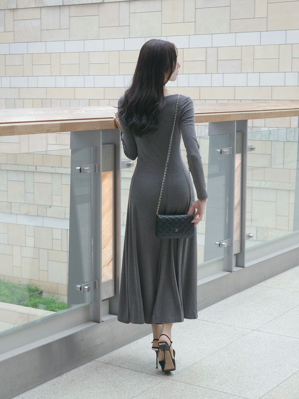 スクエアネックAラインワンピース | 詳細画像9