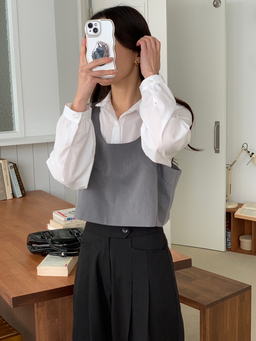 バックボタンダーツビスチェ | 詳細画像11