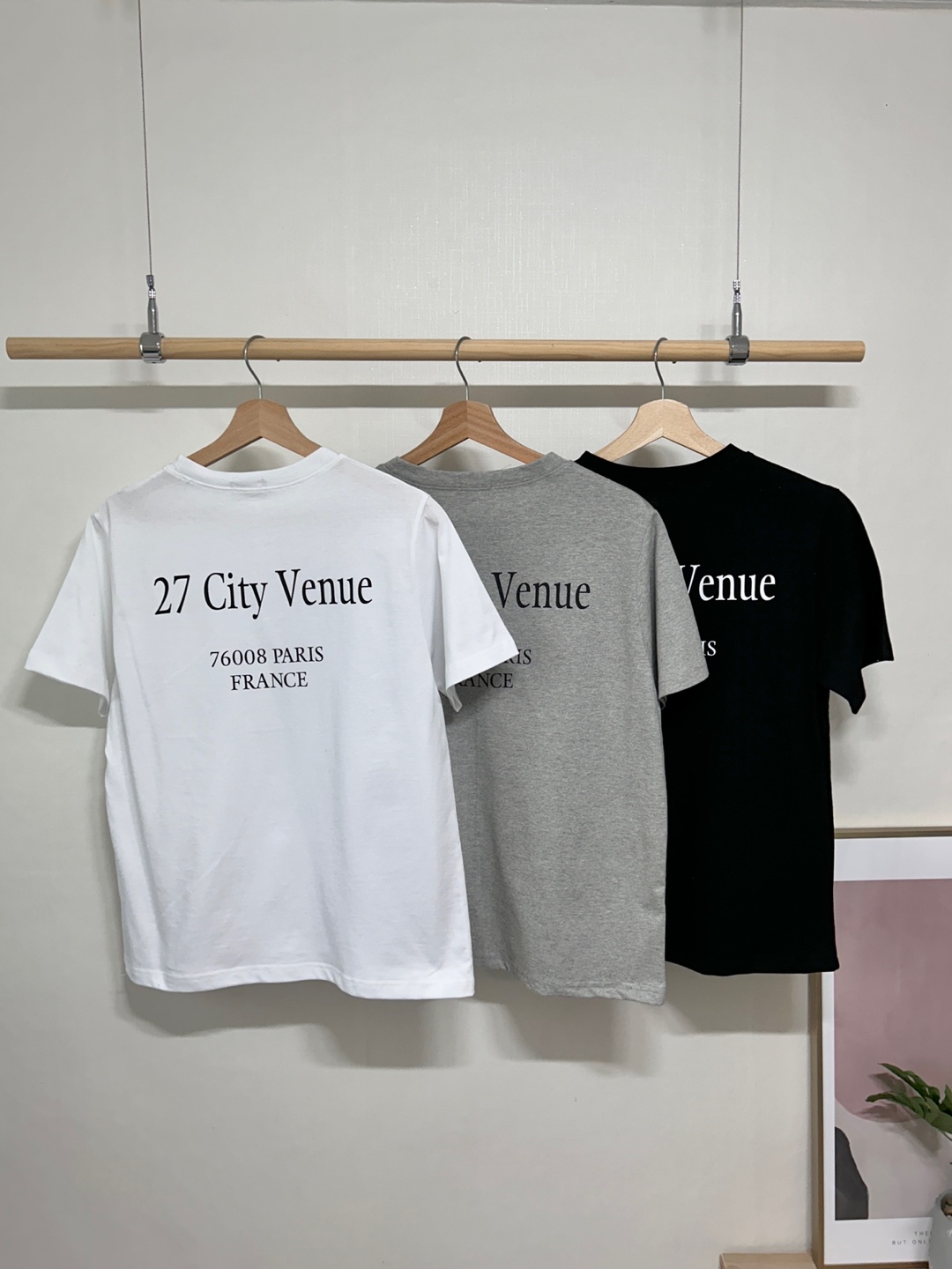 バックCityロゴ半袖Tシャツ | 詳細画像5