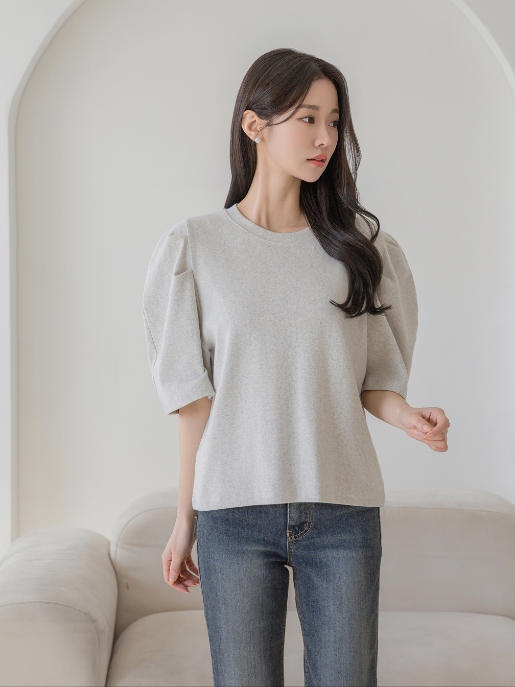 タックパフハーフスリーブTシャツ | 詳細画像5