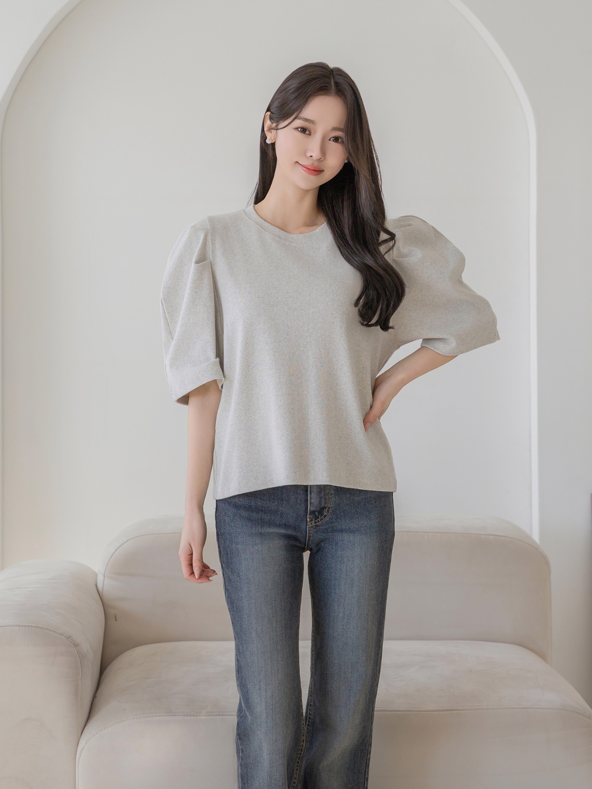 タックパフハーフスリーブTシャツ | 詳細画像6