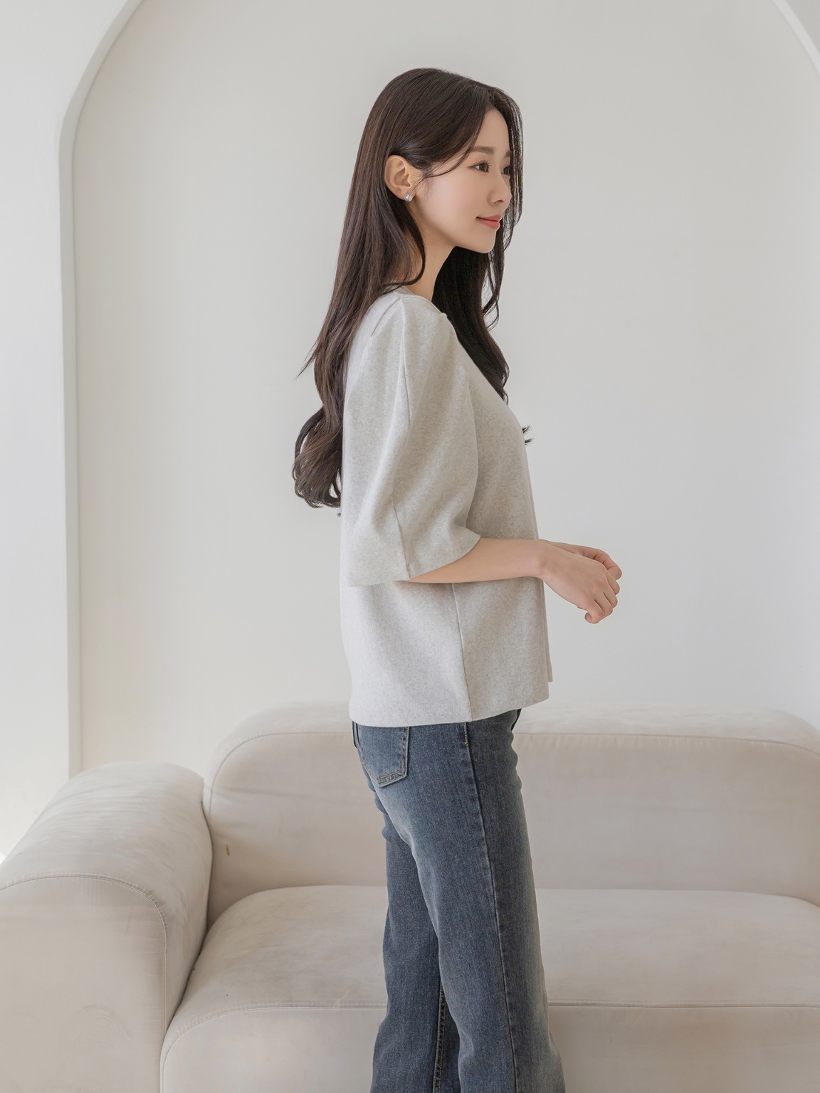 タックパフハーフスリーブTシャツ | 詳細画像9