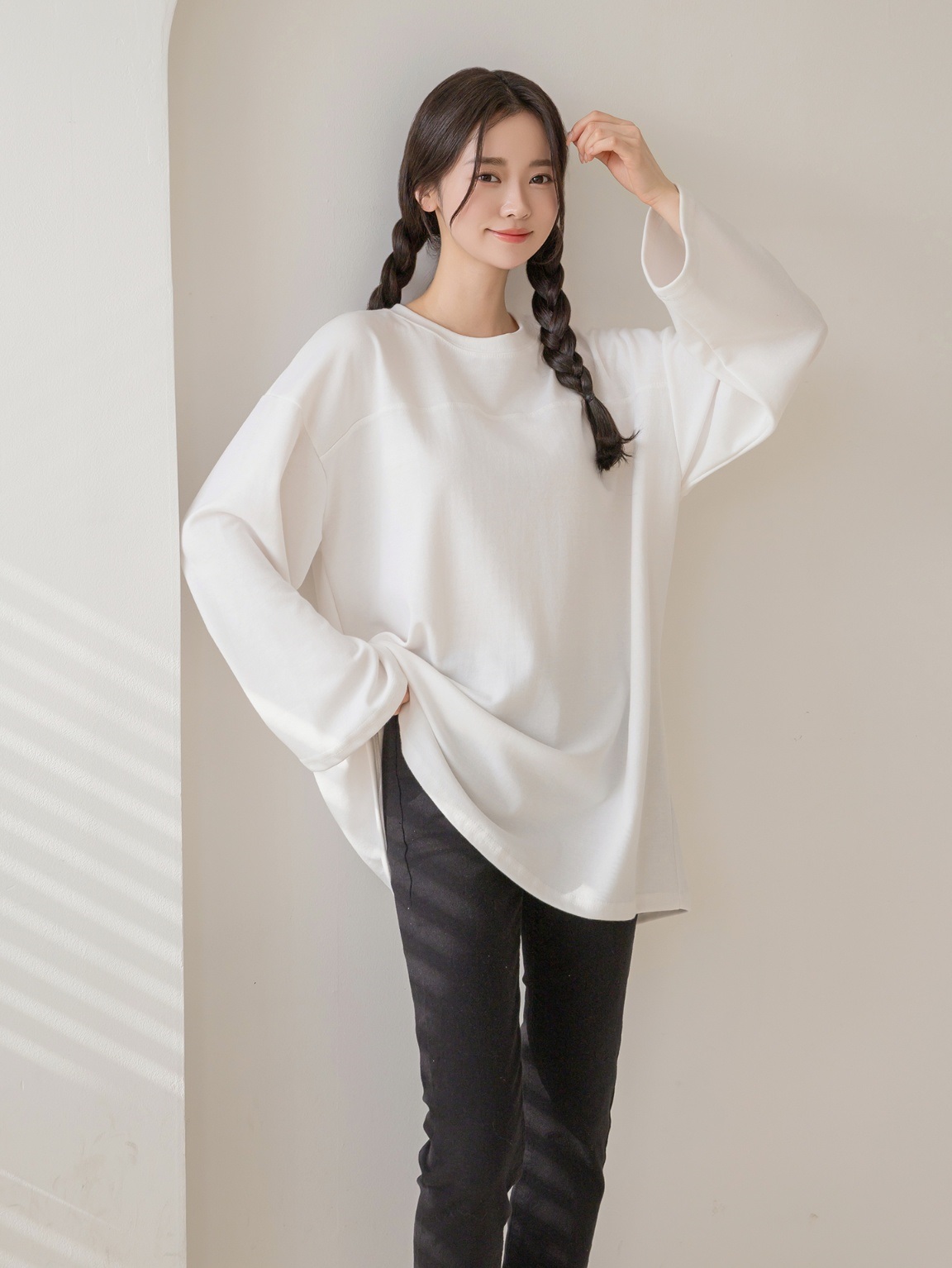 ラインボクシーロングTシャツ | 詳細画像19