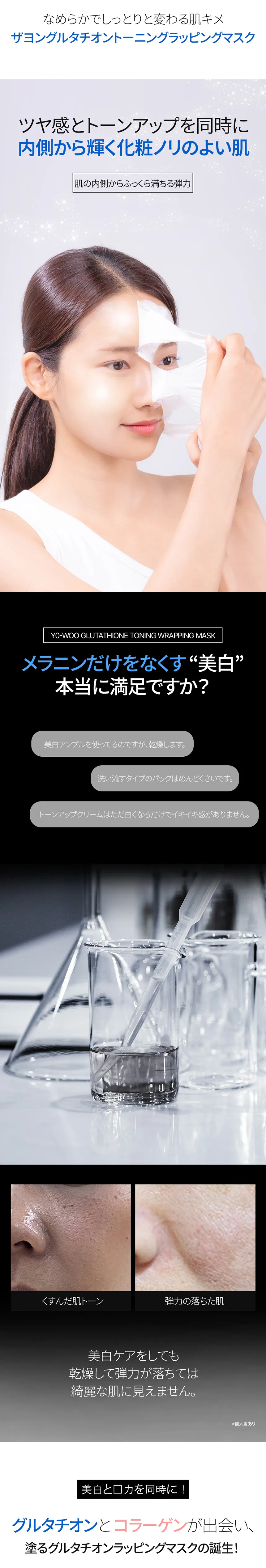 [ザ・ヨン] グルタチオントーニングラッピングマスク | 詳細画像4