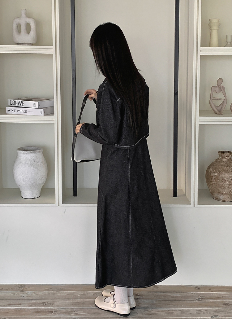 ステッチデニムビスチェワンピース&デニムジャケットSET | レディース