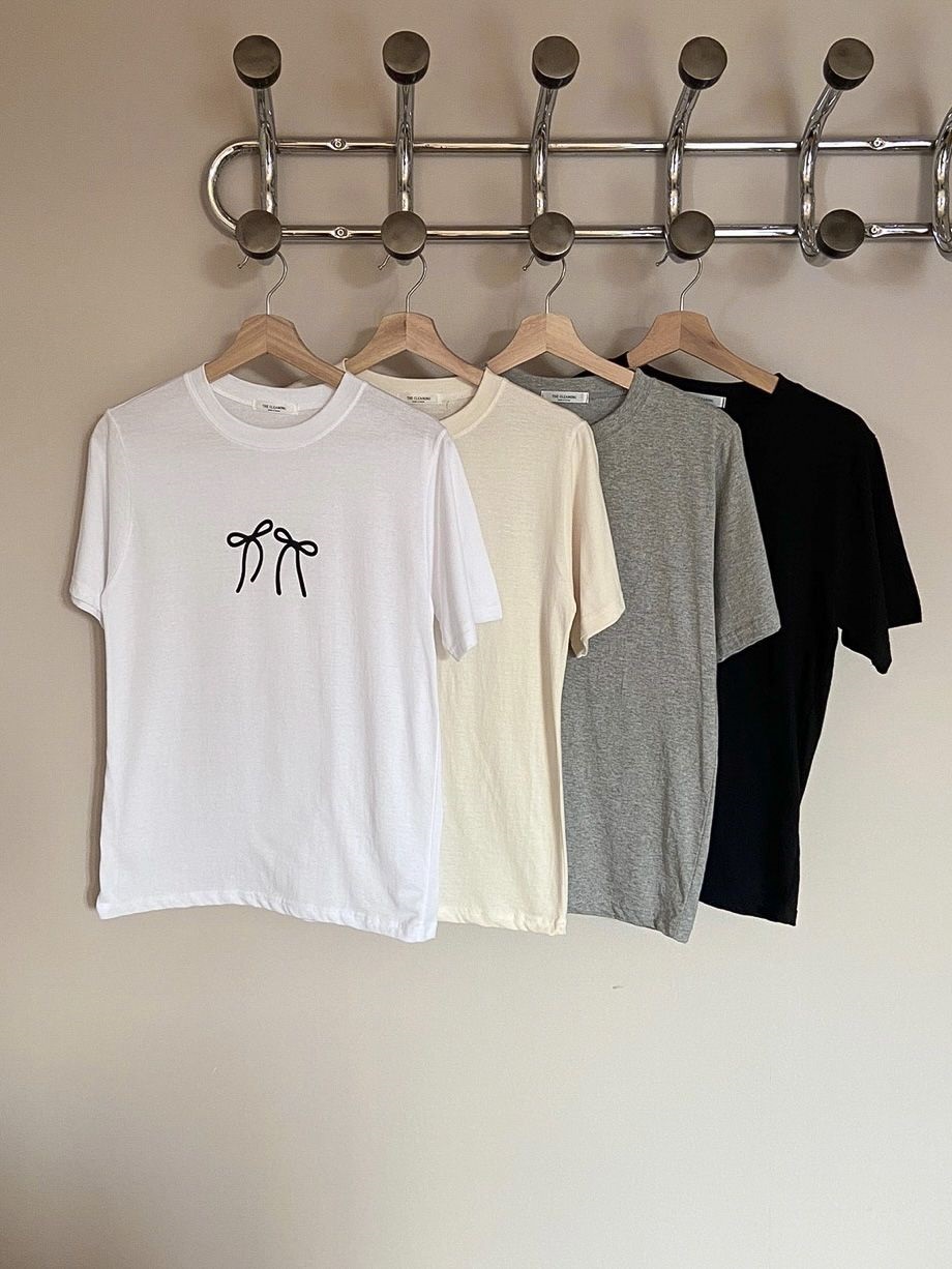 ダブルリボンプリント半袖Tシャツ | 詳細画像12
