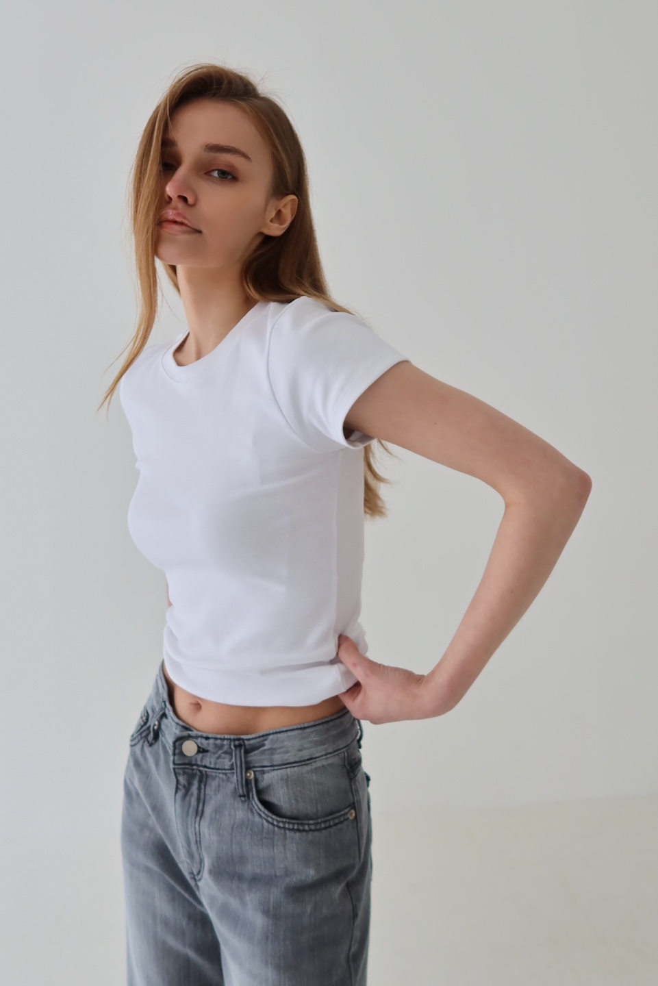 ラウンドネックショートスリーブTシャツ | 詳細画像6