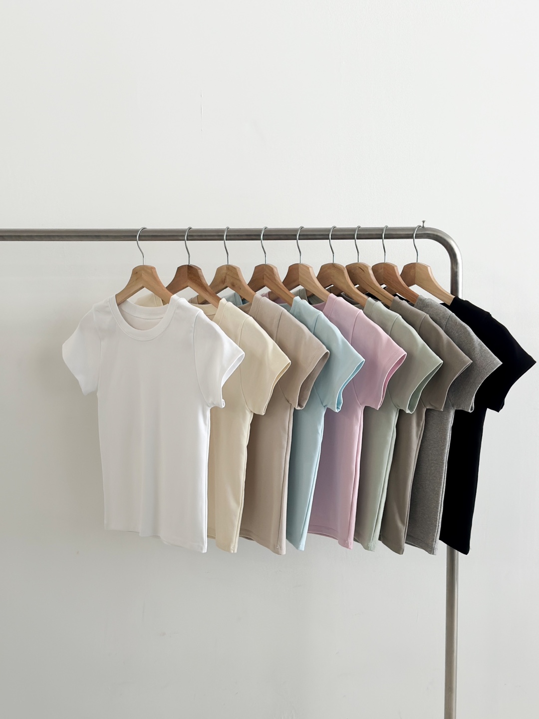 ラウンドネックショートスリーブTシャツ | 詳細画像10
