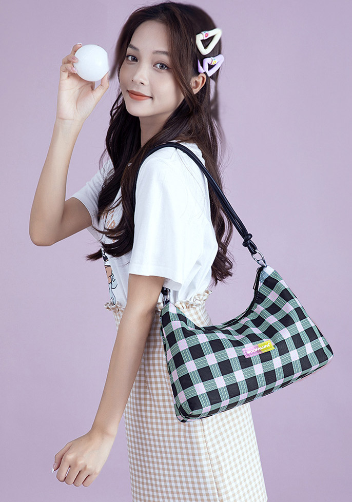 ロゴチェックノットハンドルバッグ | 詳細画像11