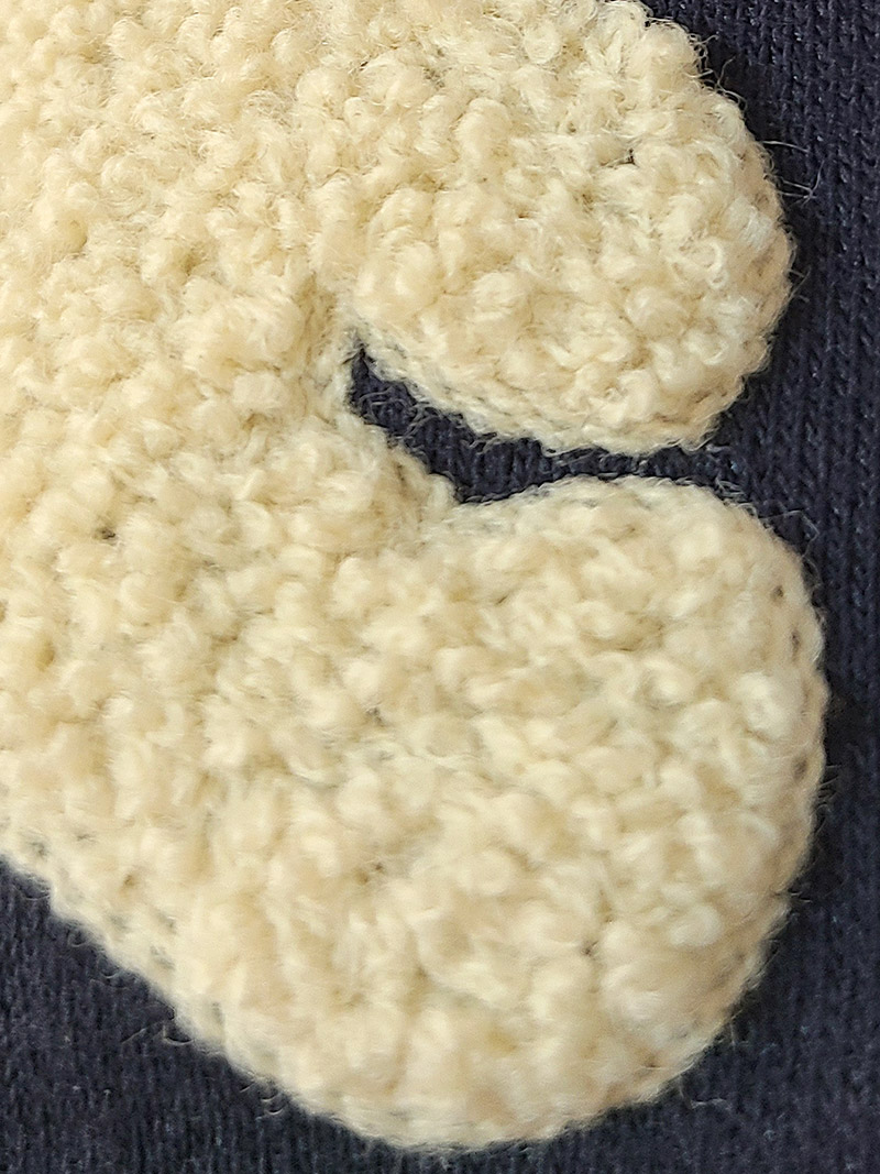 ブークレベアサークル刺繍ラグランスウェット | 詳細画像20
