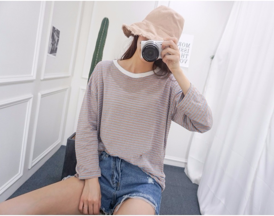ボーダールーズフィットTシャツ | 詳細画像13