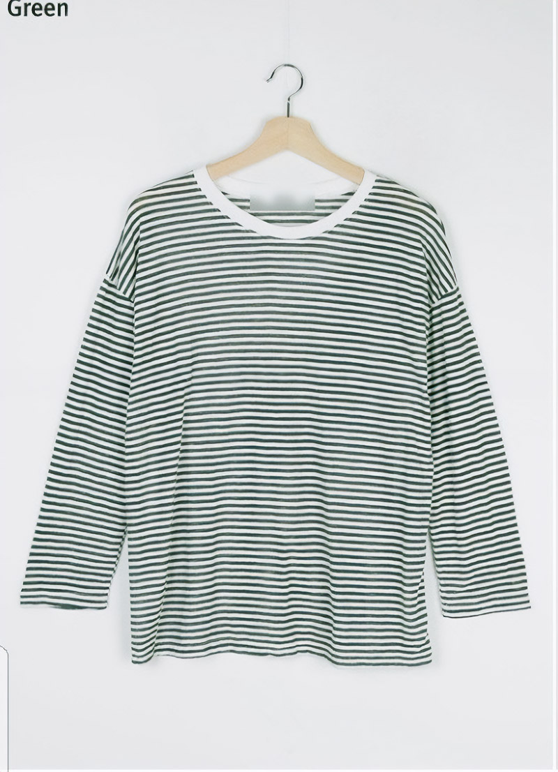 ボーダールーズフィットTシャツ | 詳細画像17