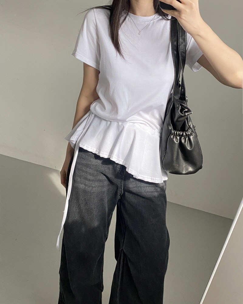 ドロストペプラム半袖Tシャツ | 詳細画像7