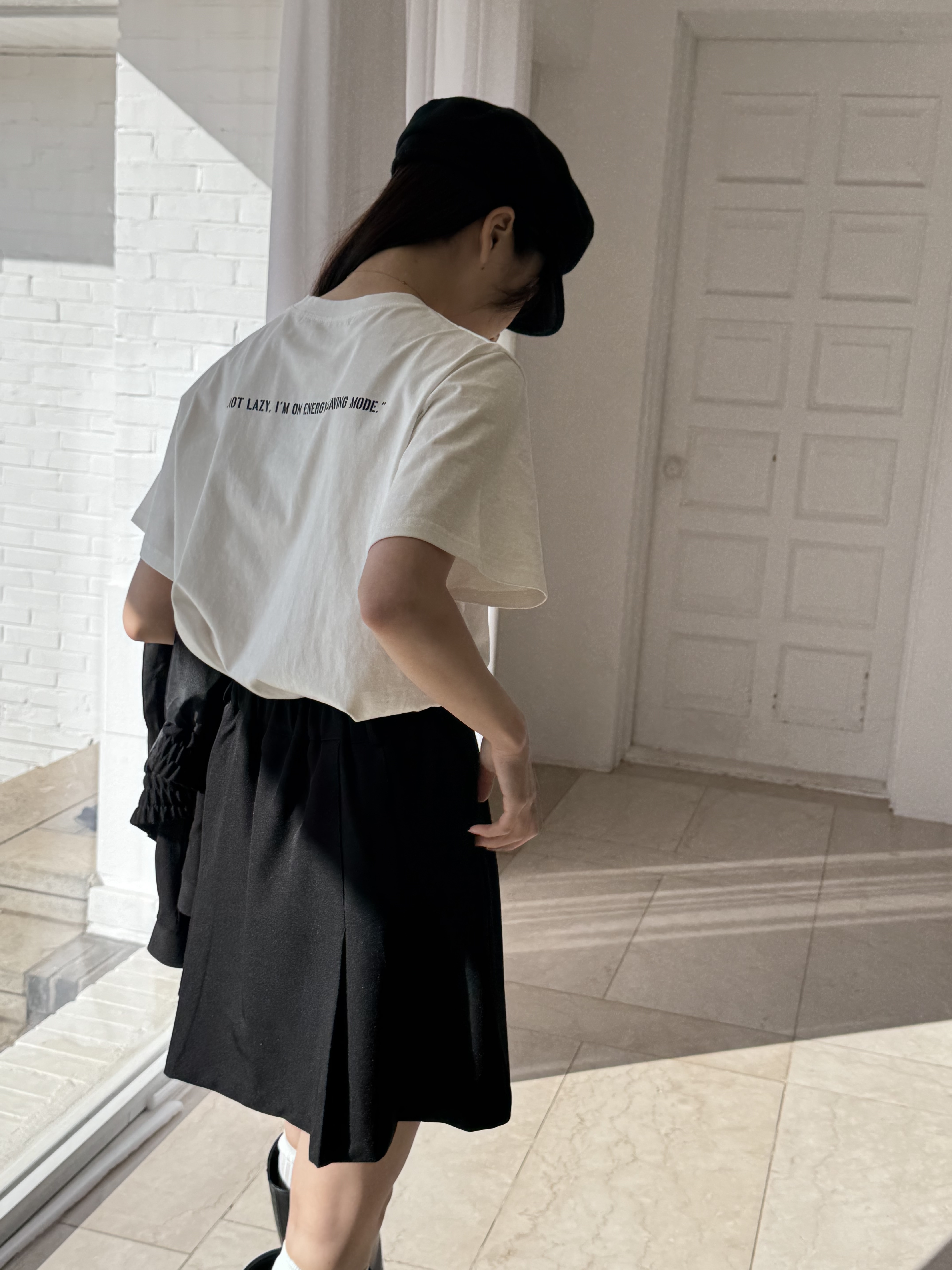 バックゴムツータックミニスカート | 詳細画像7