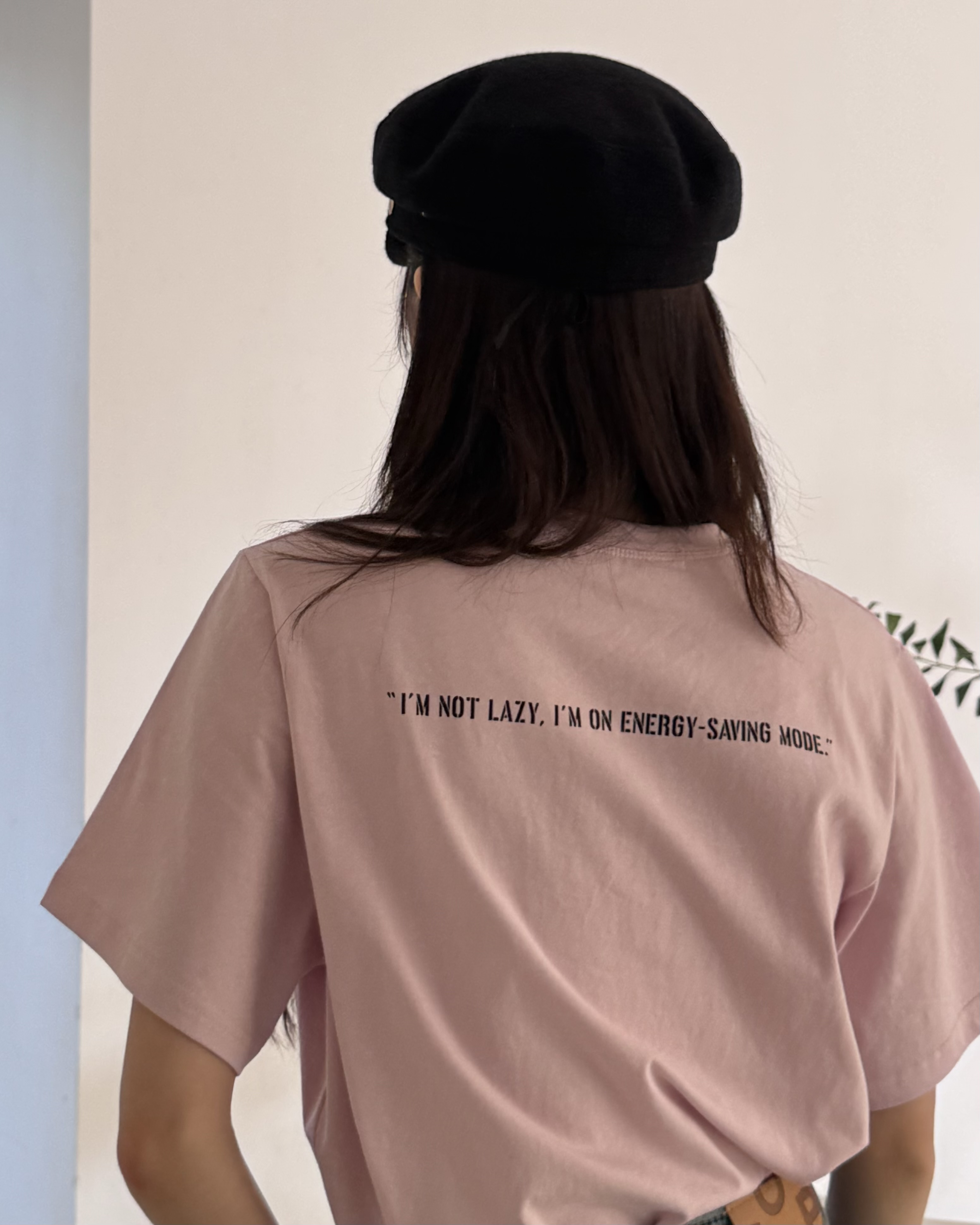 バックレタリングショート半袖Tシャツ | 詳細画像2