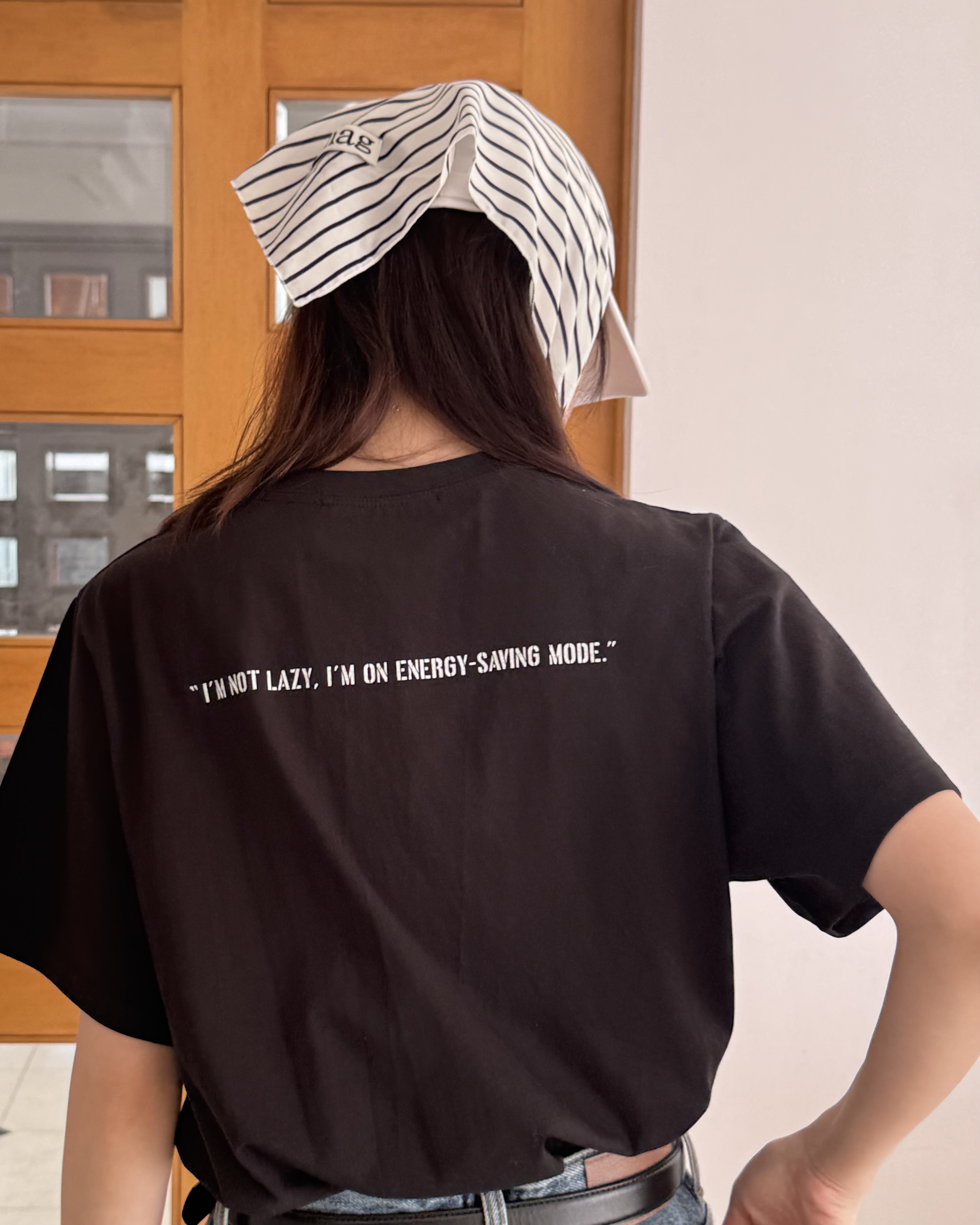 バックレタリングショート半袖Tシャツ | 詳細画像4