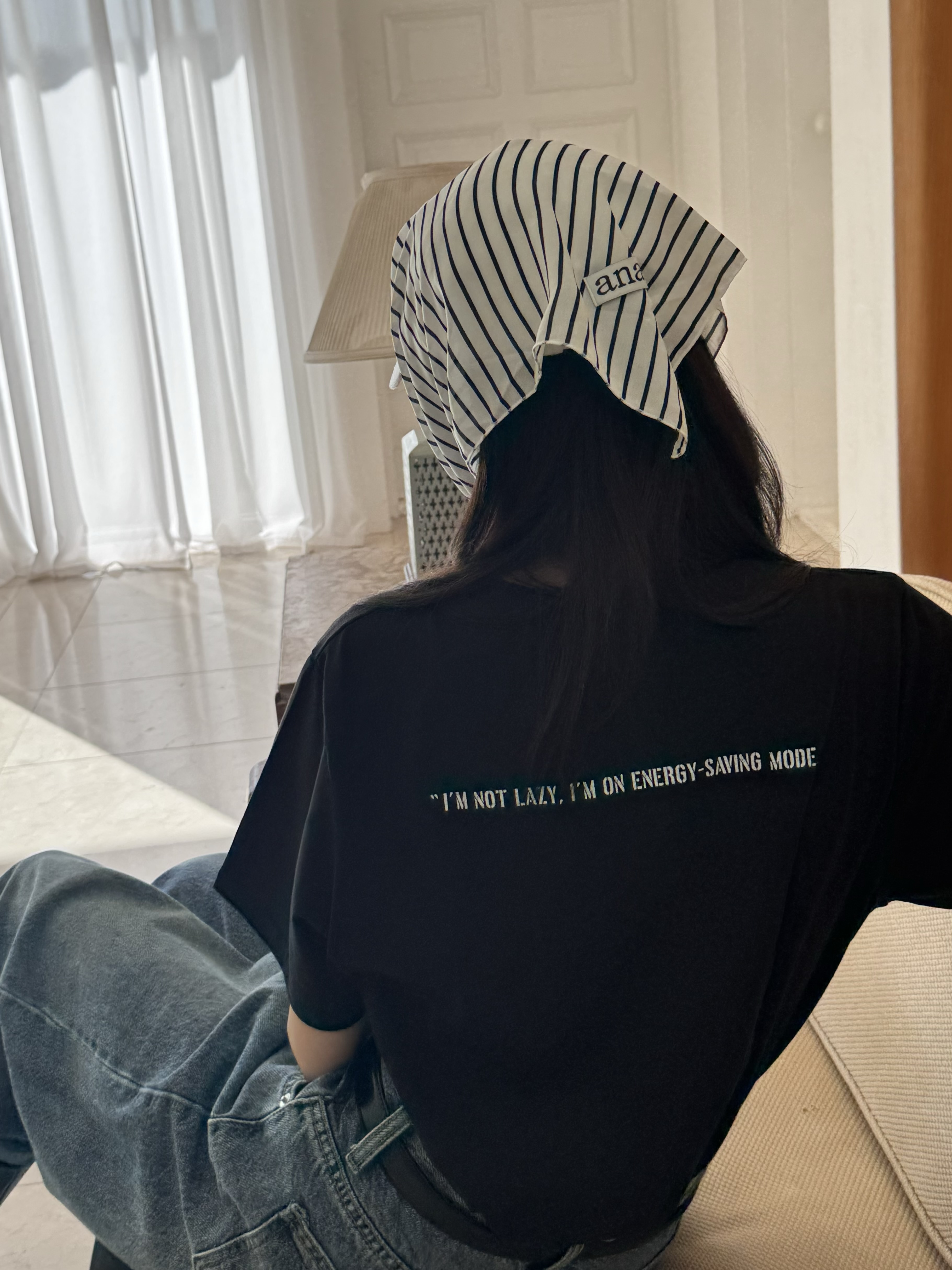 バックレタリングショート半袖Tシャツ | 詳細画像8