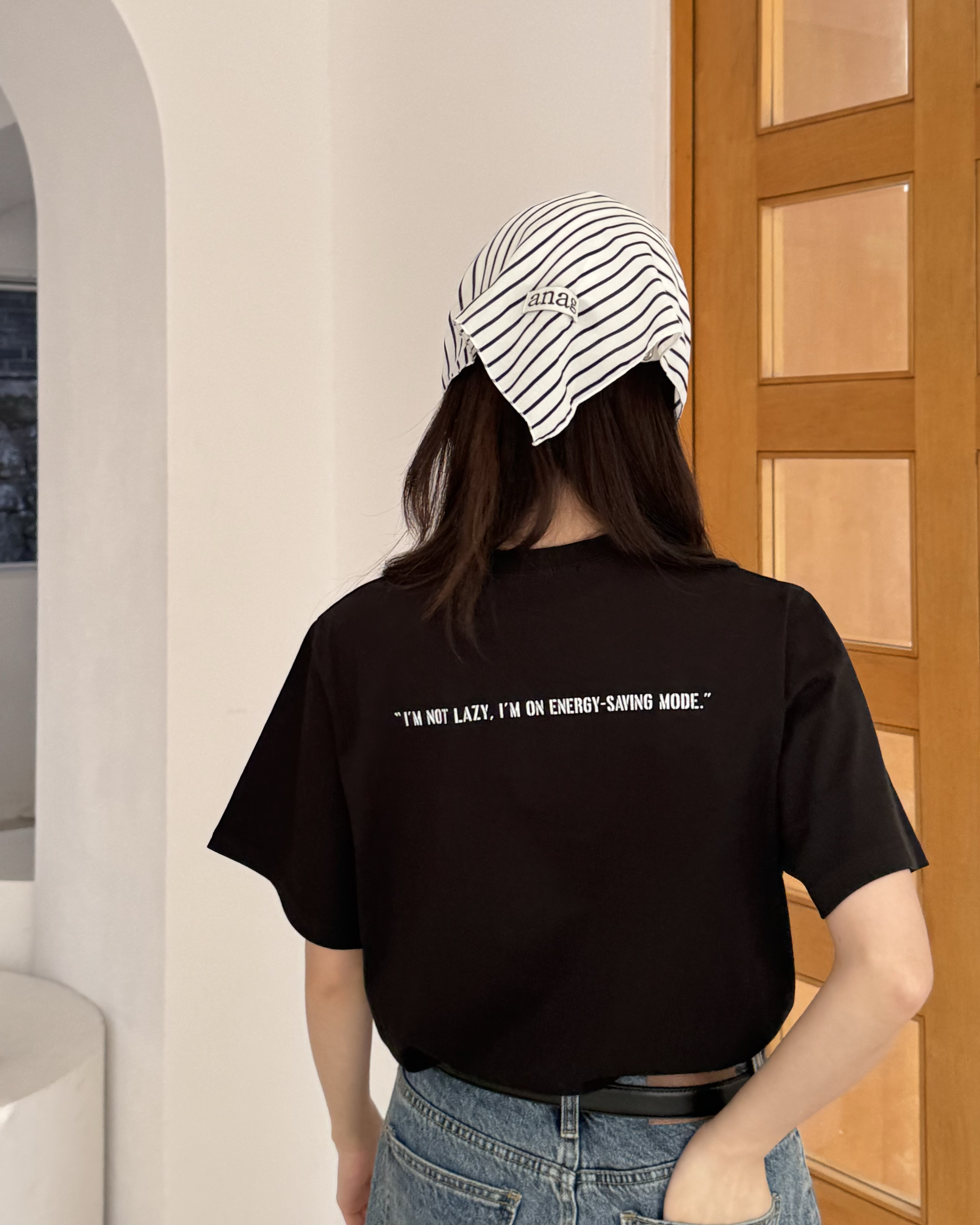 バックレタリングショート半袖Tシャツ | 詳細画像10