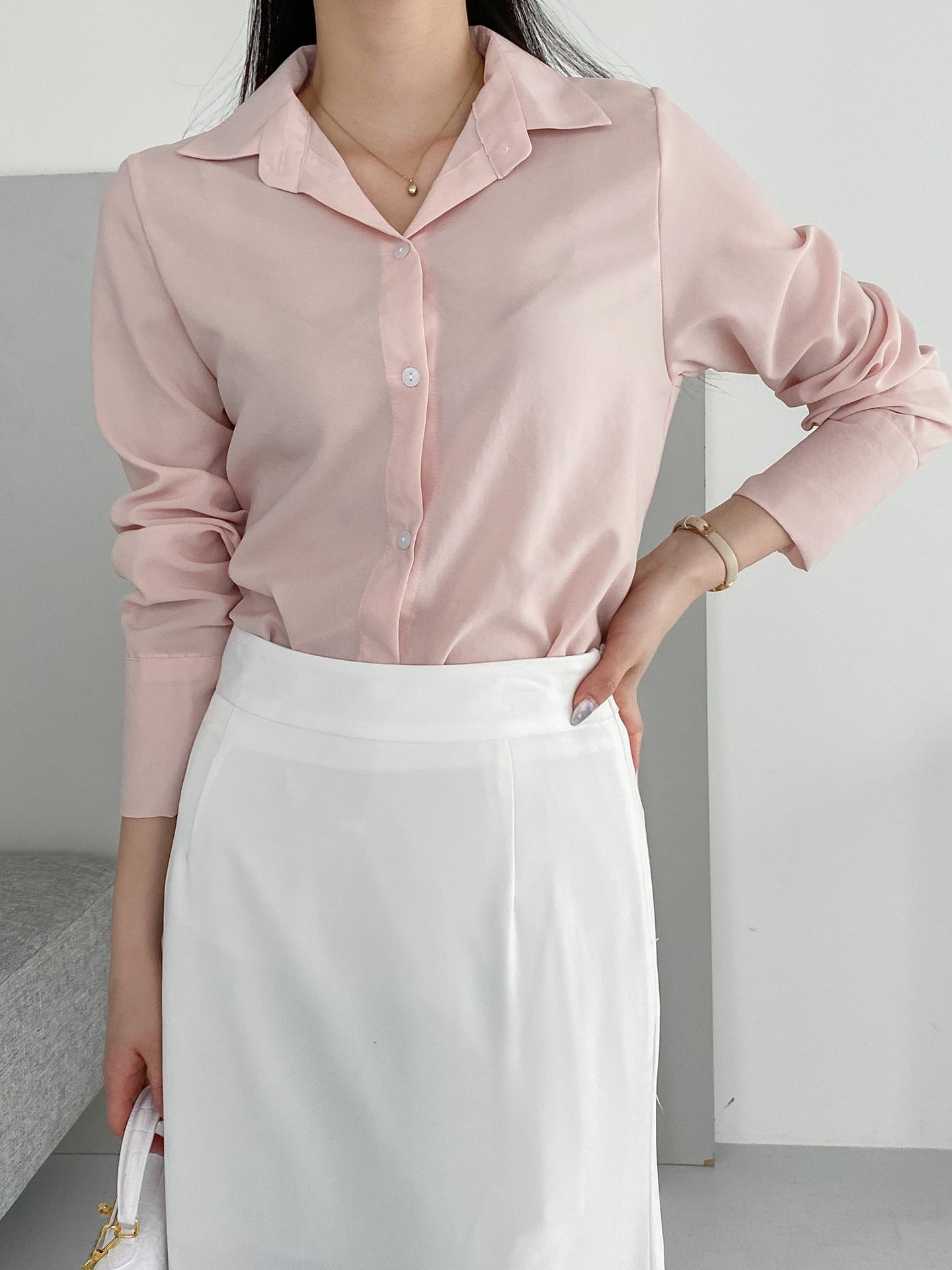 ワイドカフスシースルーシャツ | 詳細画像5