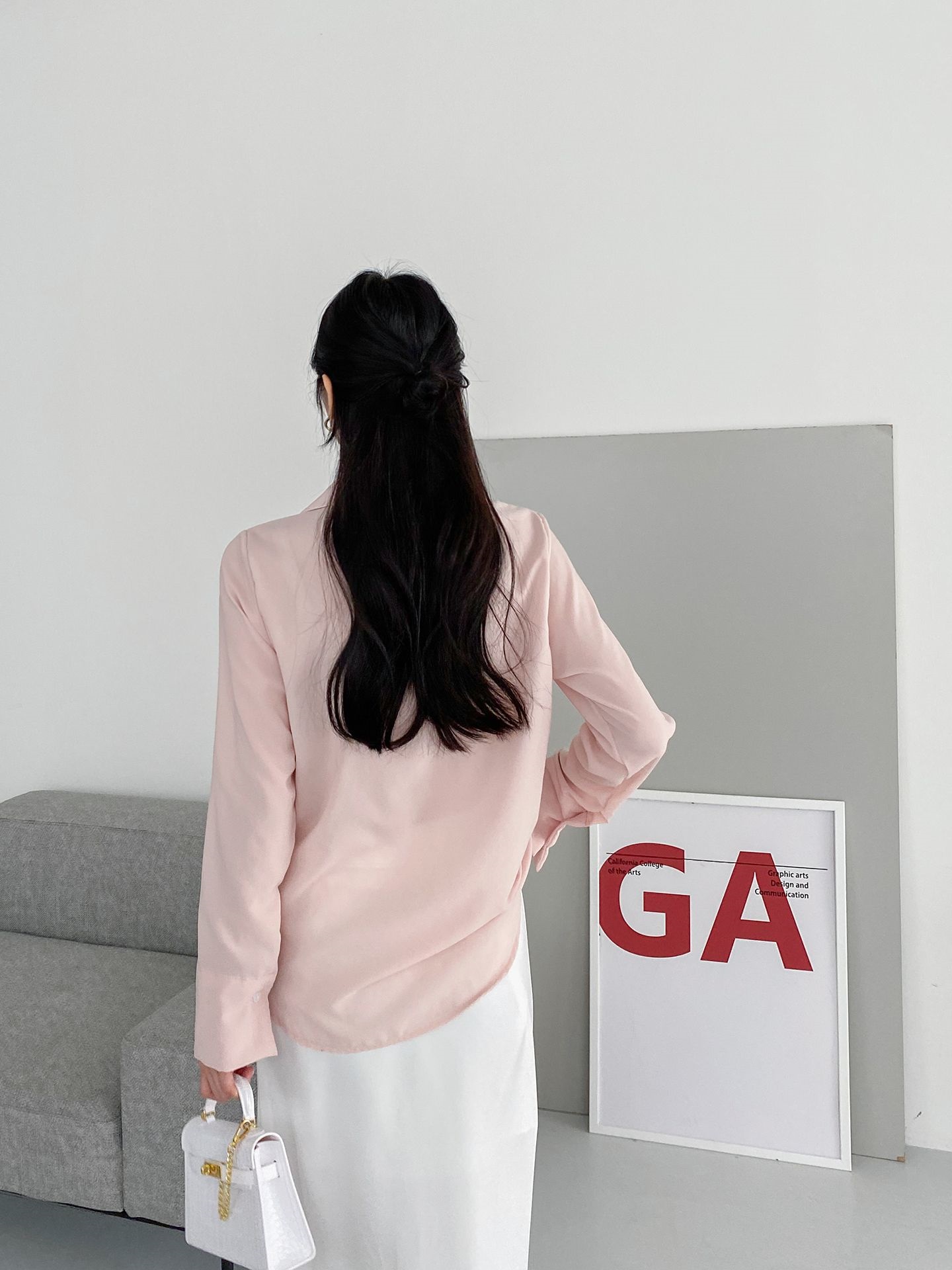 ワイドカフスシースルーシャツ | 詳細画像11