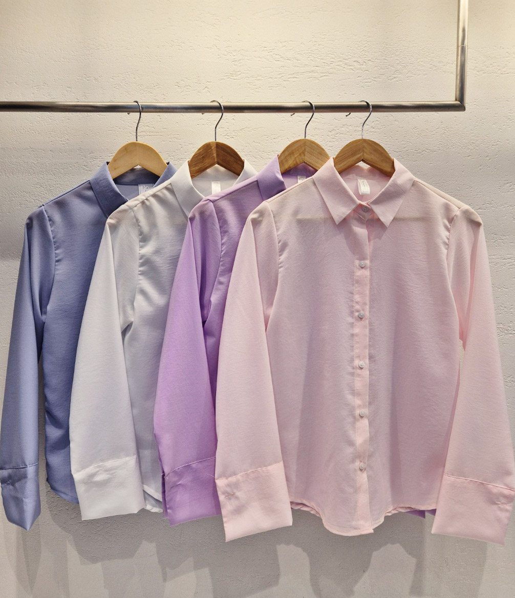 ワイドカフスシースルーシャツ | 詳細画像13