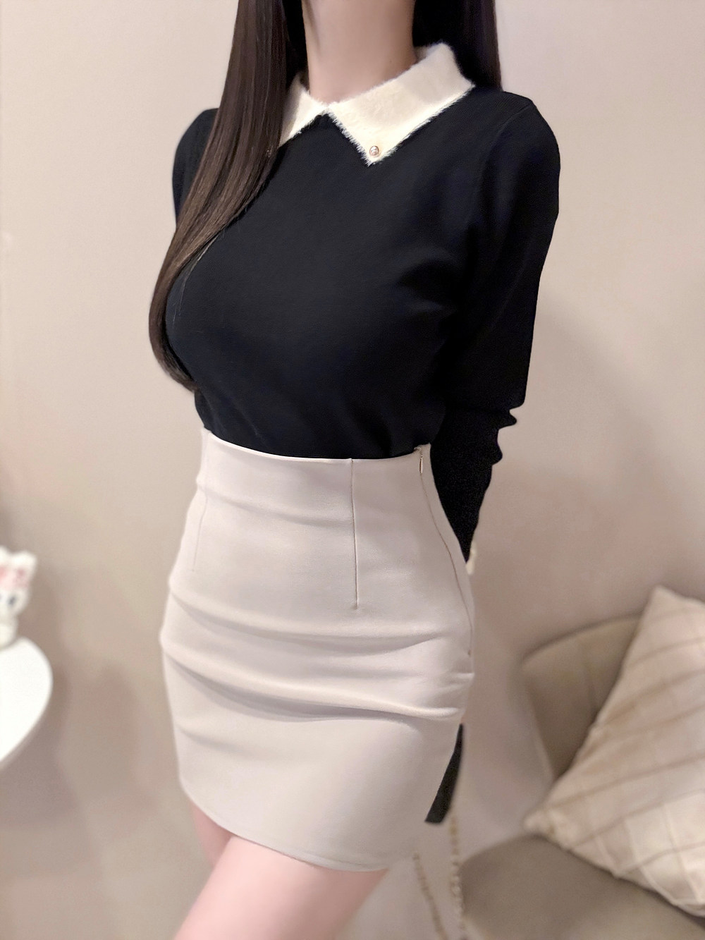 配色ファータッチカラーニット | 詳細画像5