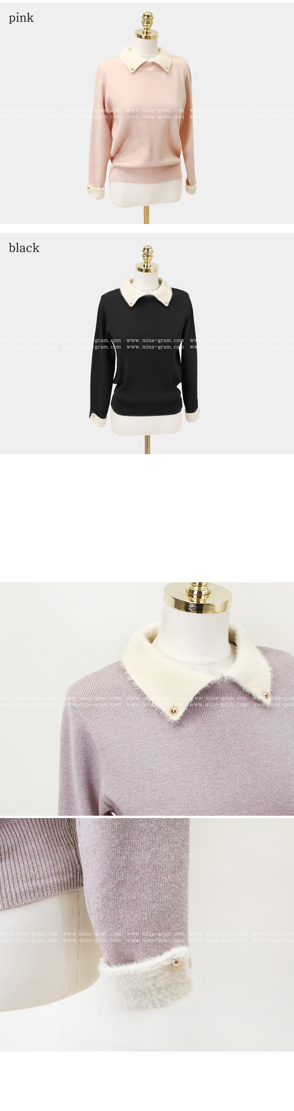 配色ファータッチカラーニット | 詳細画像14