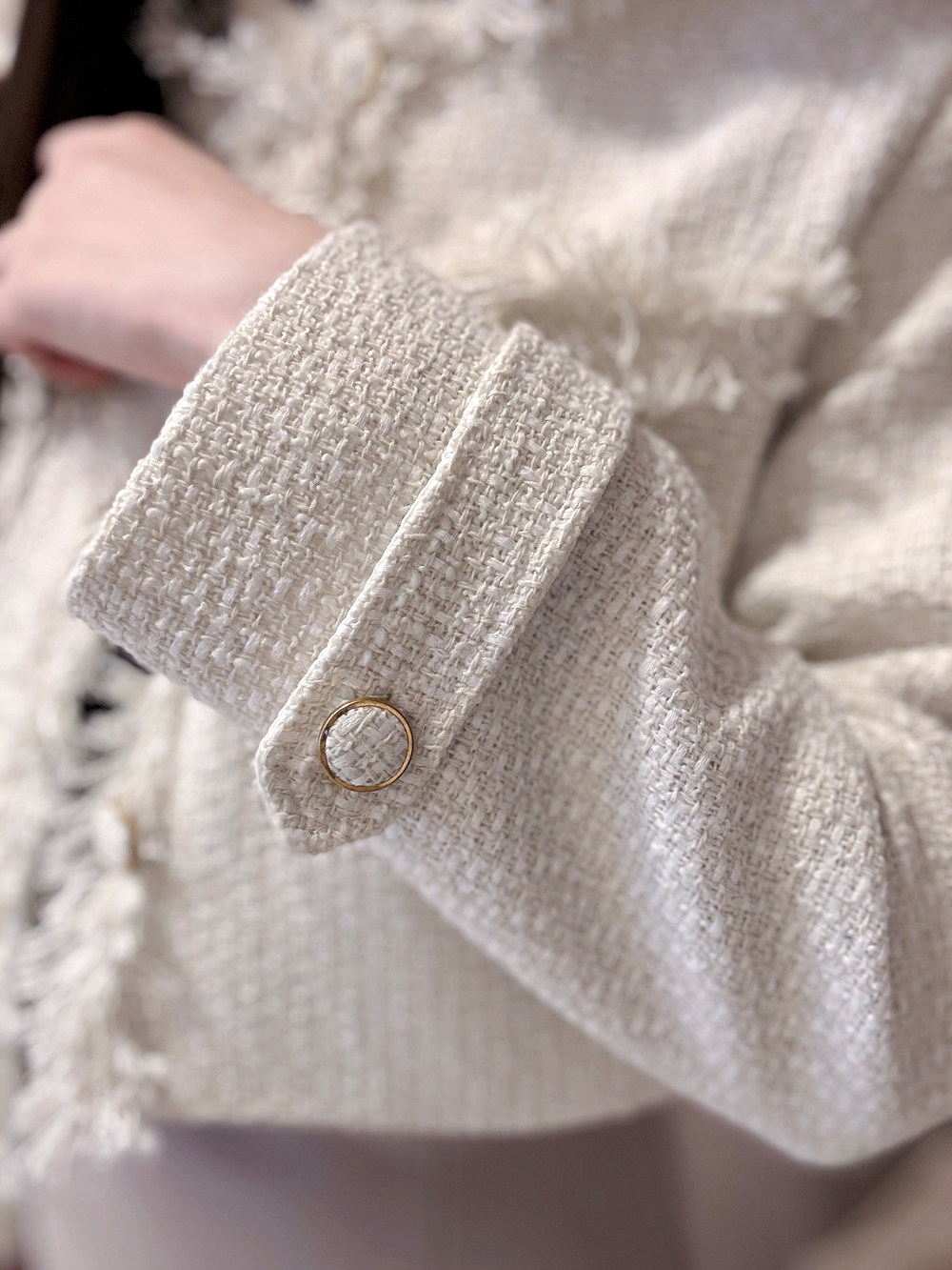 フリンジツイードジャケット | 詳細画像5