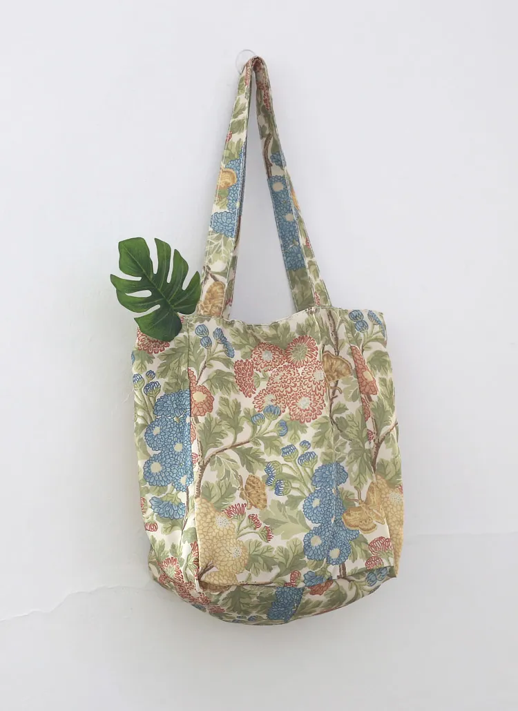 フラワーバタフライトートバッグ | whosbag | 詳細画像1