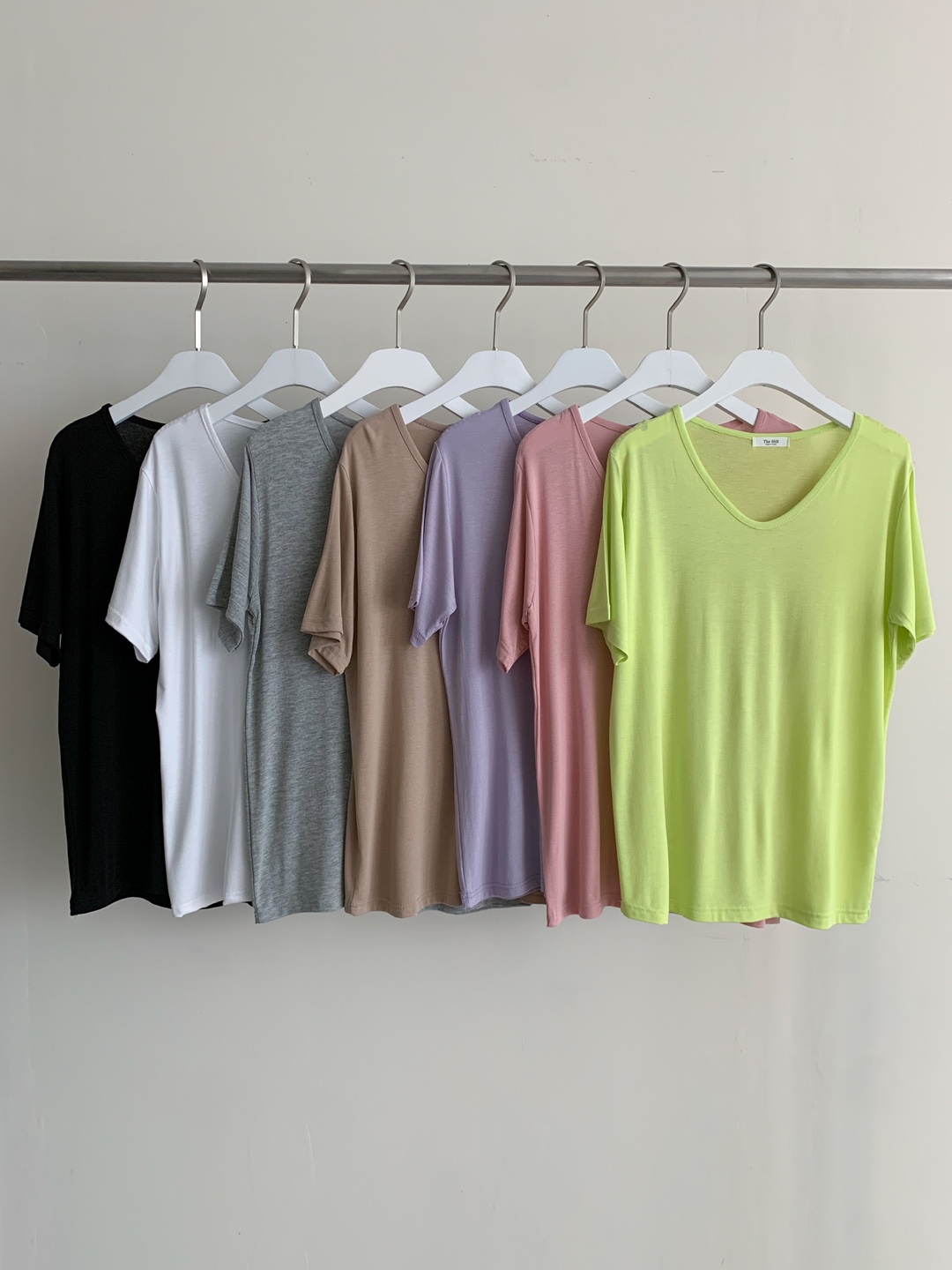 Vネックルーズ半袖Tシャツ | 詳細画像14