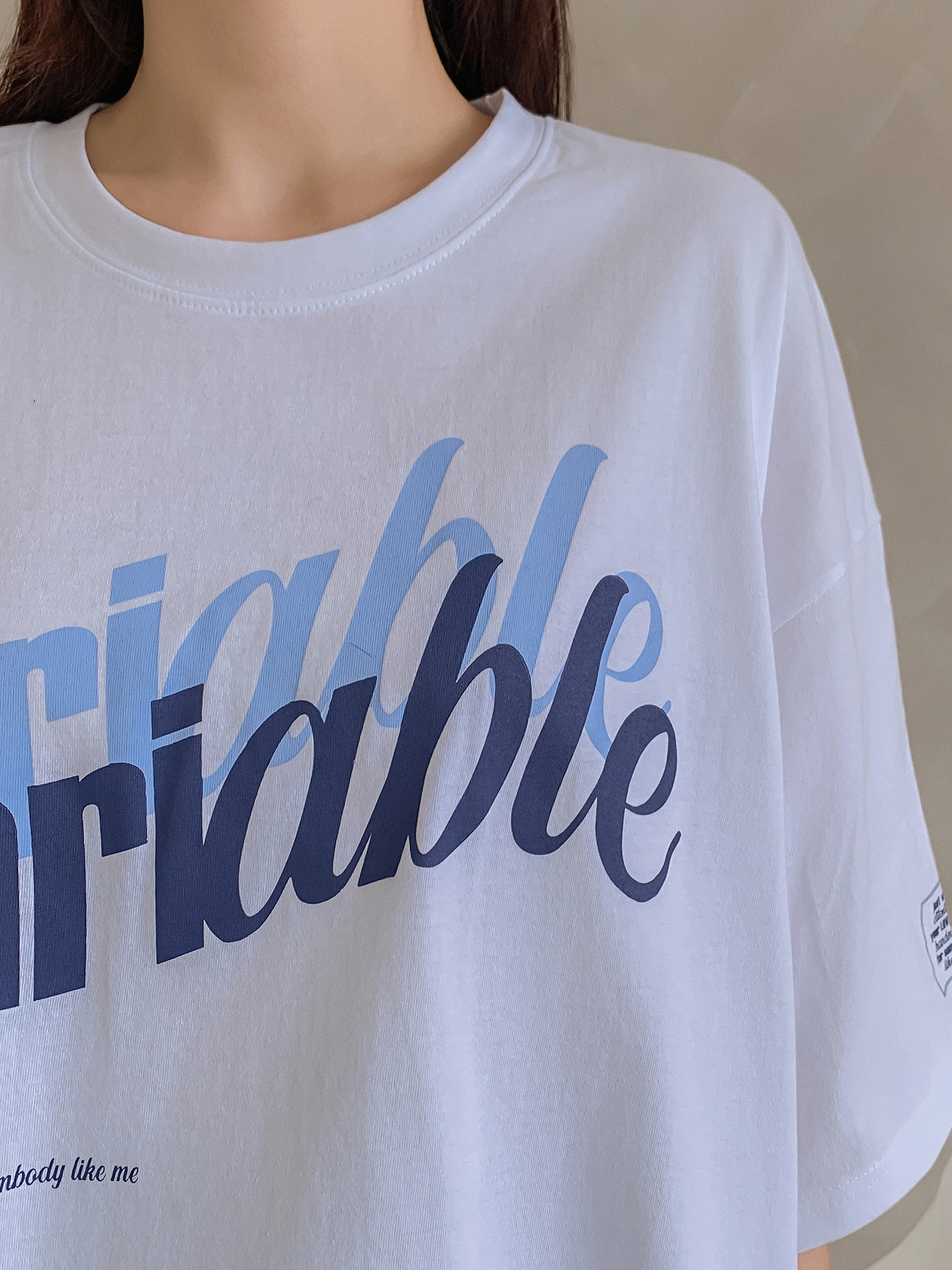 VariableシャドウロゴボクシーTシャツ | 詳細画像16