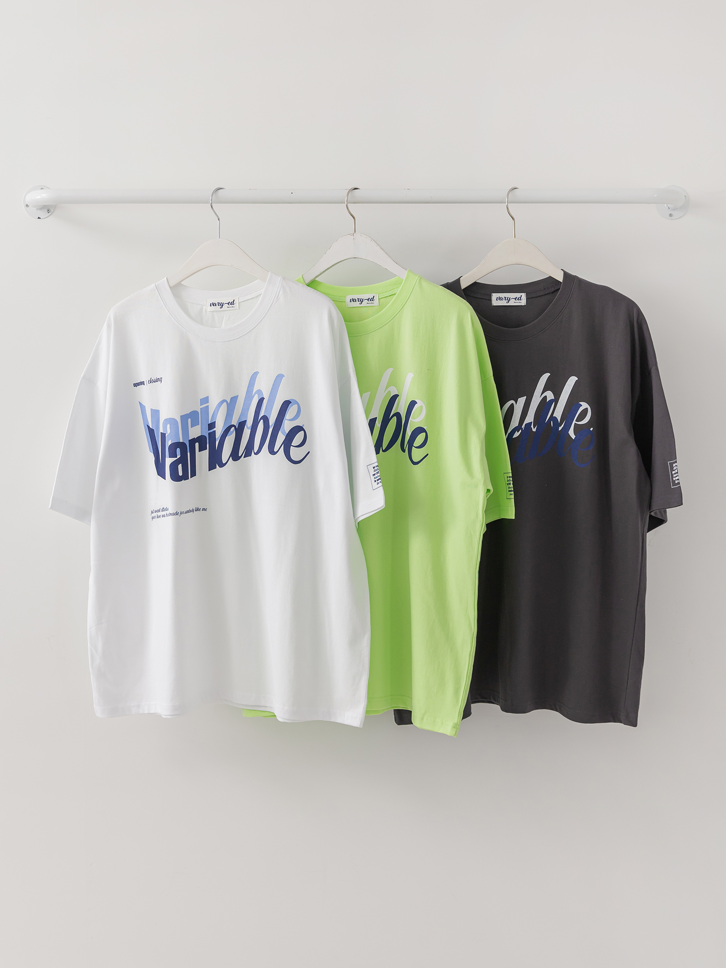 VariableシャドウロゴボクシーTシャツ | 詳細画像19