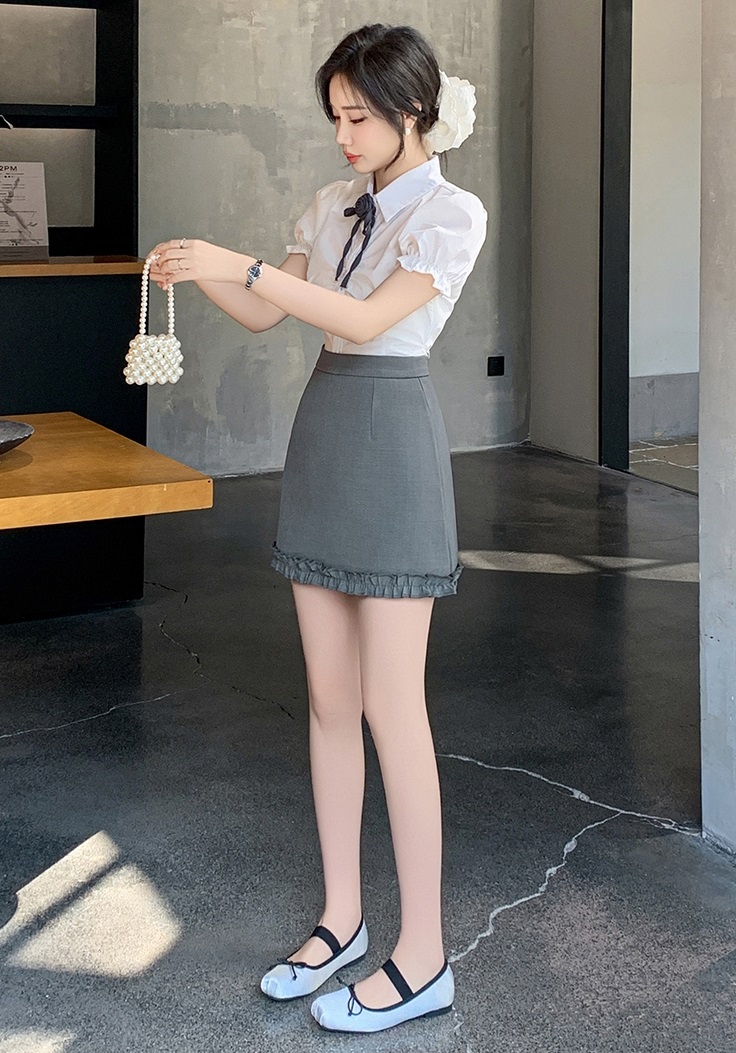 パンツ裏地フリルミニスカート | 詳細画像9